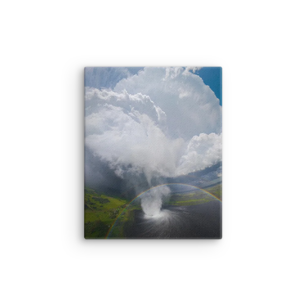 Tulliby Lake, AB Tornado Canvas (Choose your size) product image (12)
