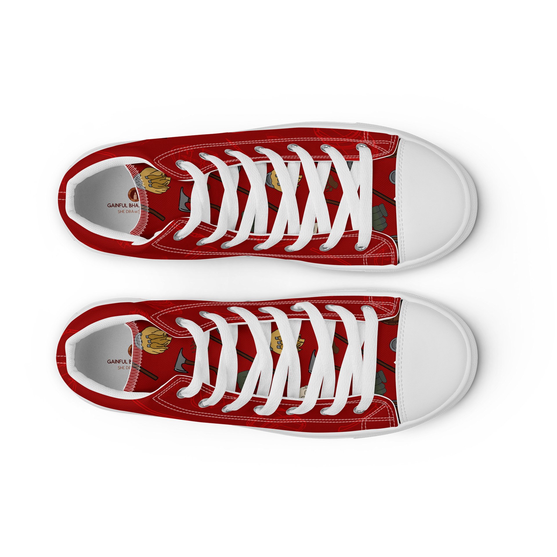 Mens Barbarian High Tops product image (10)