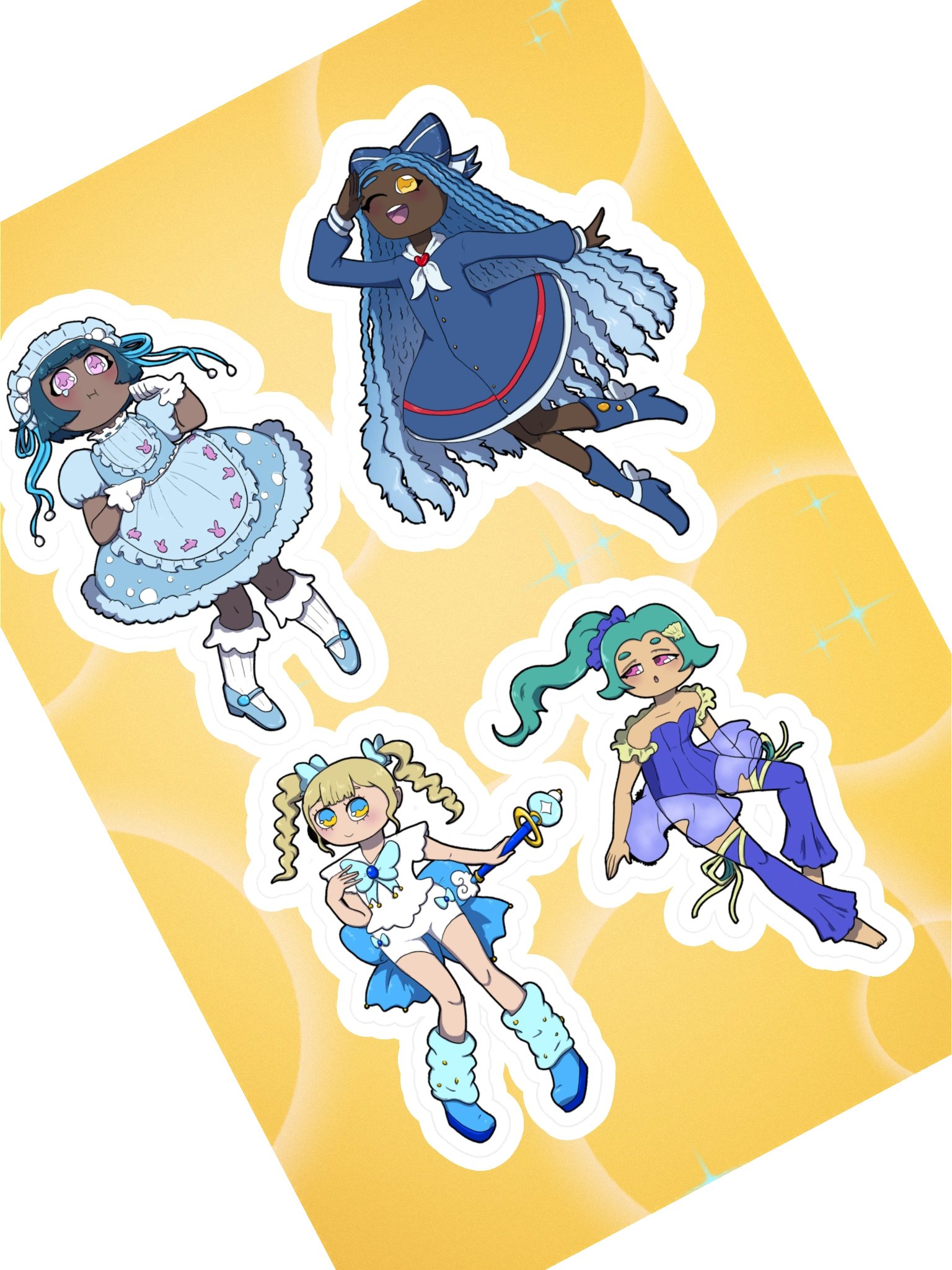Oops! All BLUE Magical Girls! product image (1)