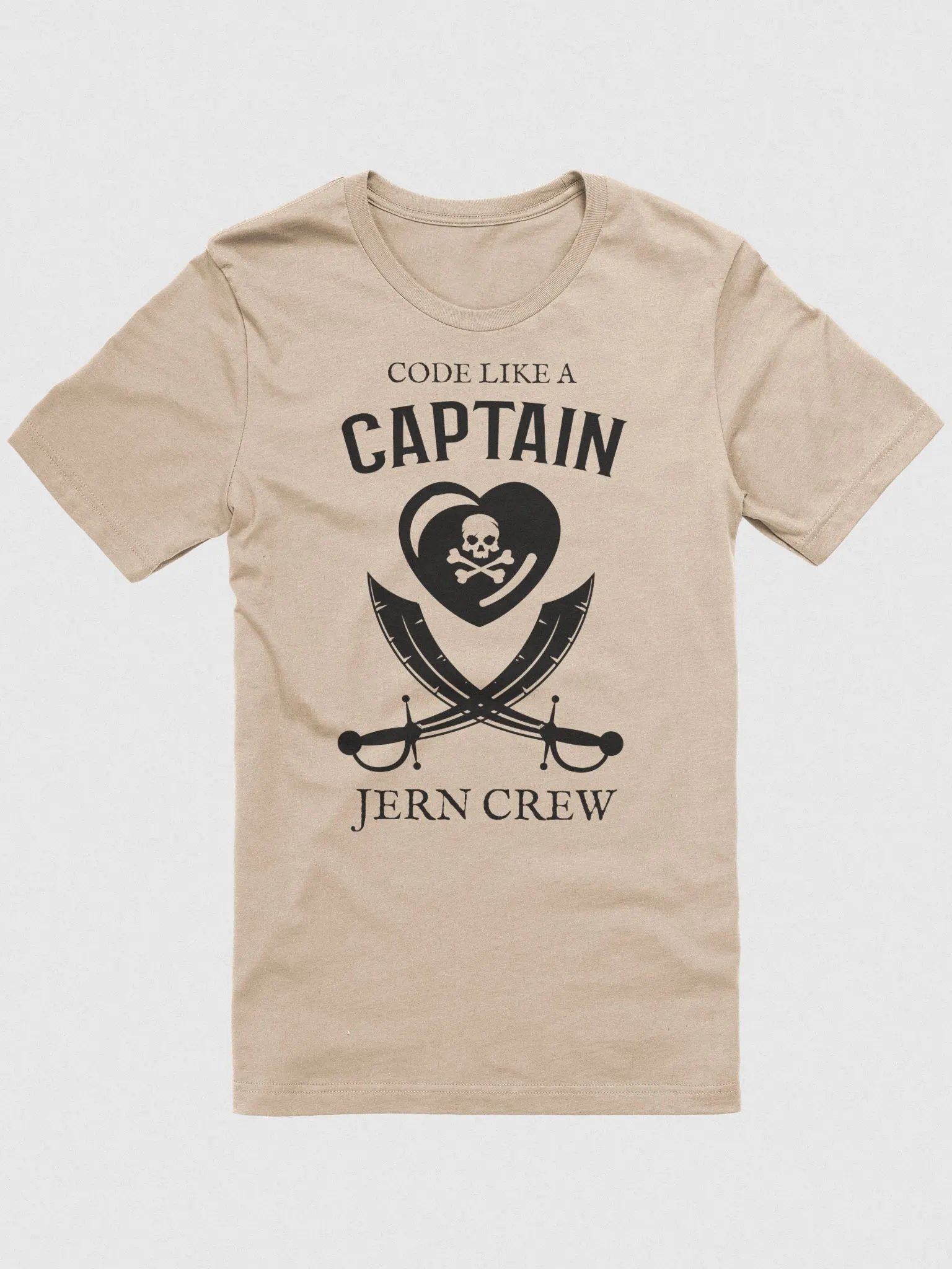 Code like a Captain Basic T-Shirt M product image (2)
