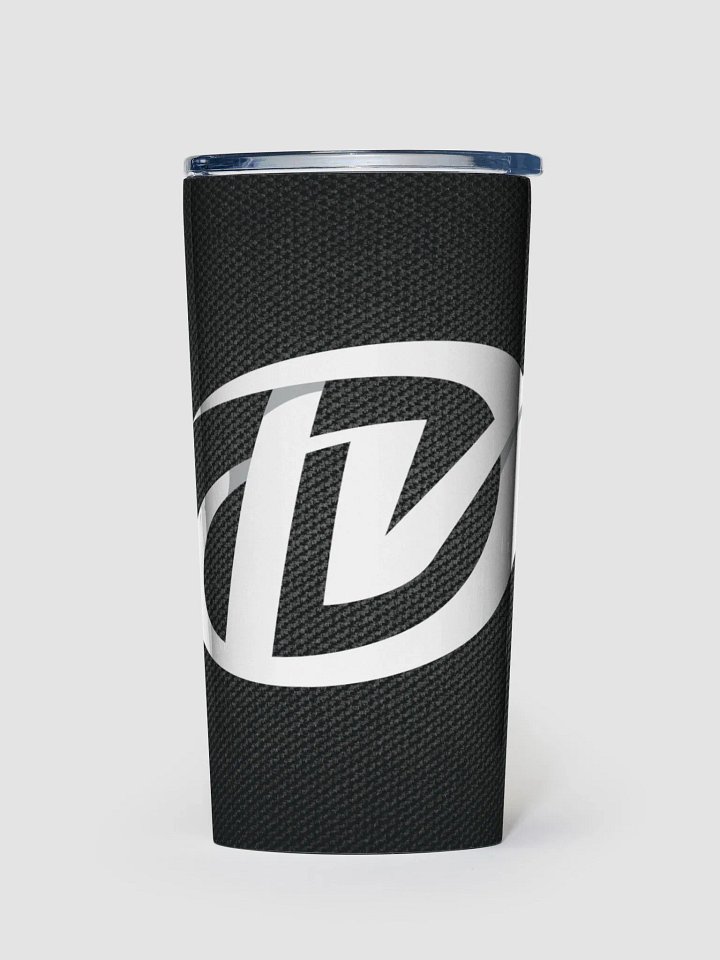 DV Tumbler (Black design w/ white logo) product image (1)