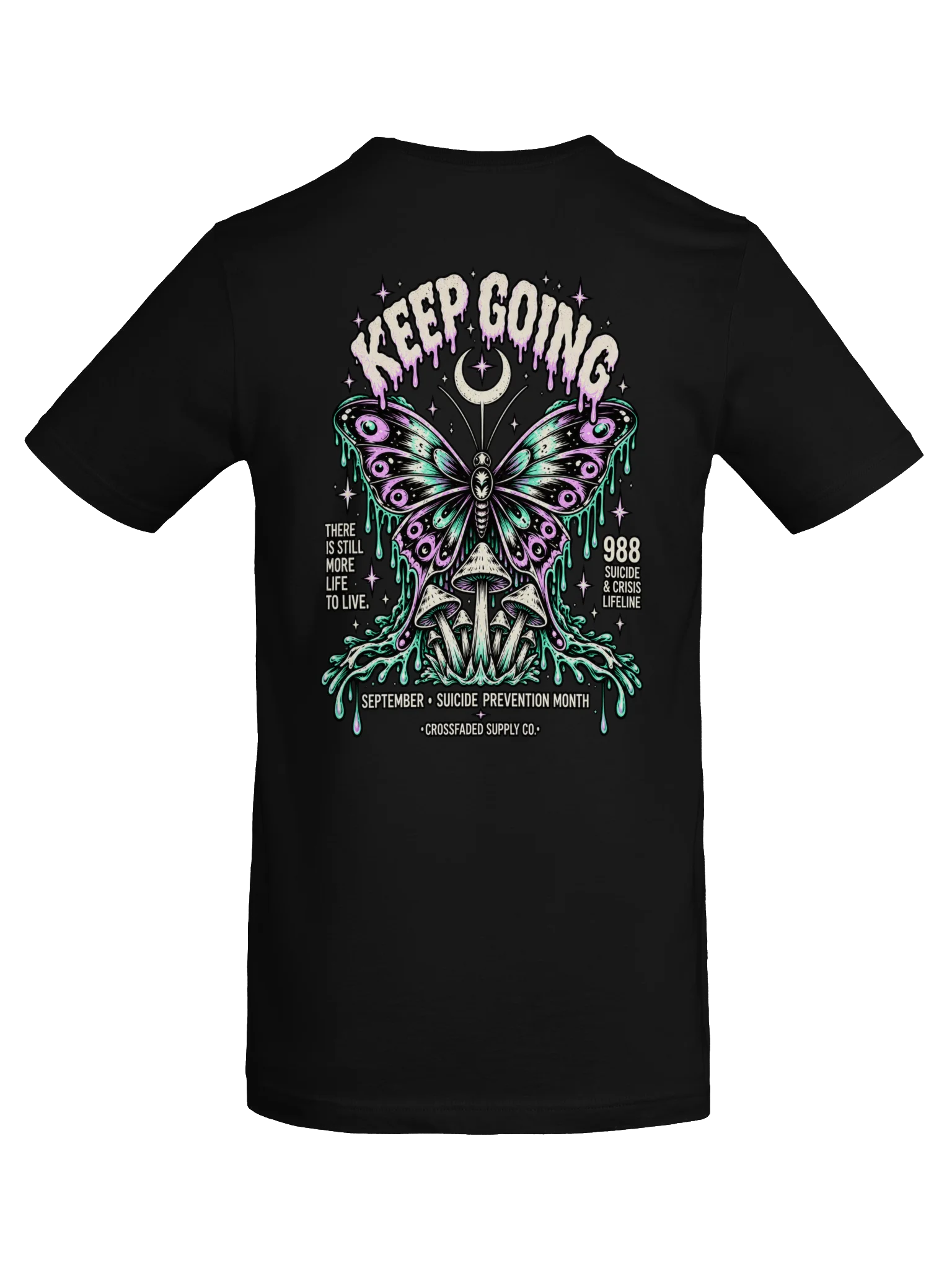 Keep Going Suicide Prevention Awareness Tee product image (1)