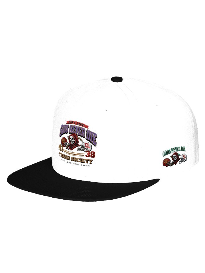 CULT LIFE TRASH SOCIETY GODS NEVER DIE hat product image (2)