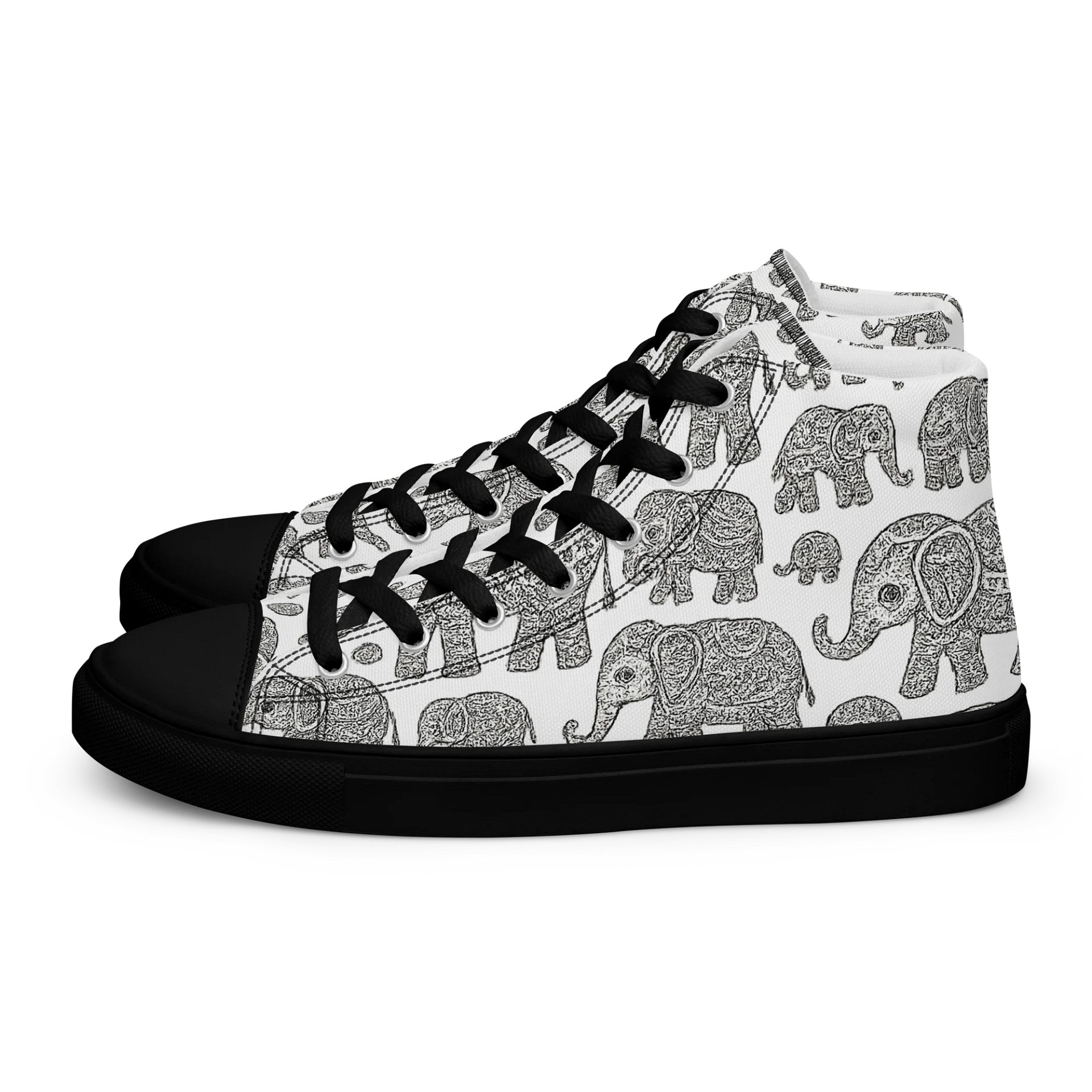 Ornate Elephant High Tops product image (1)