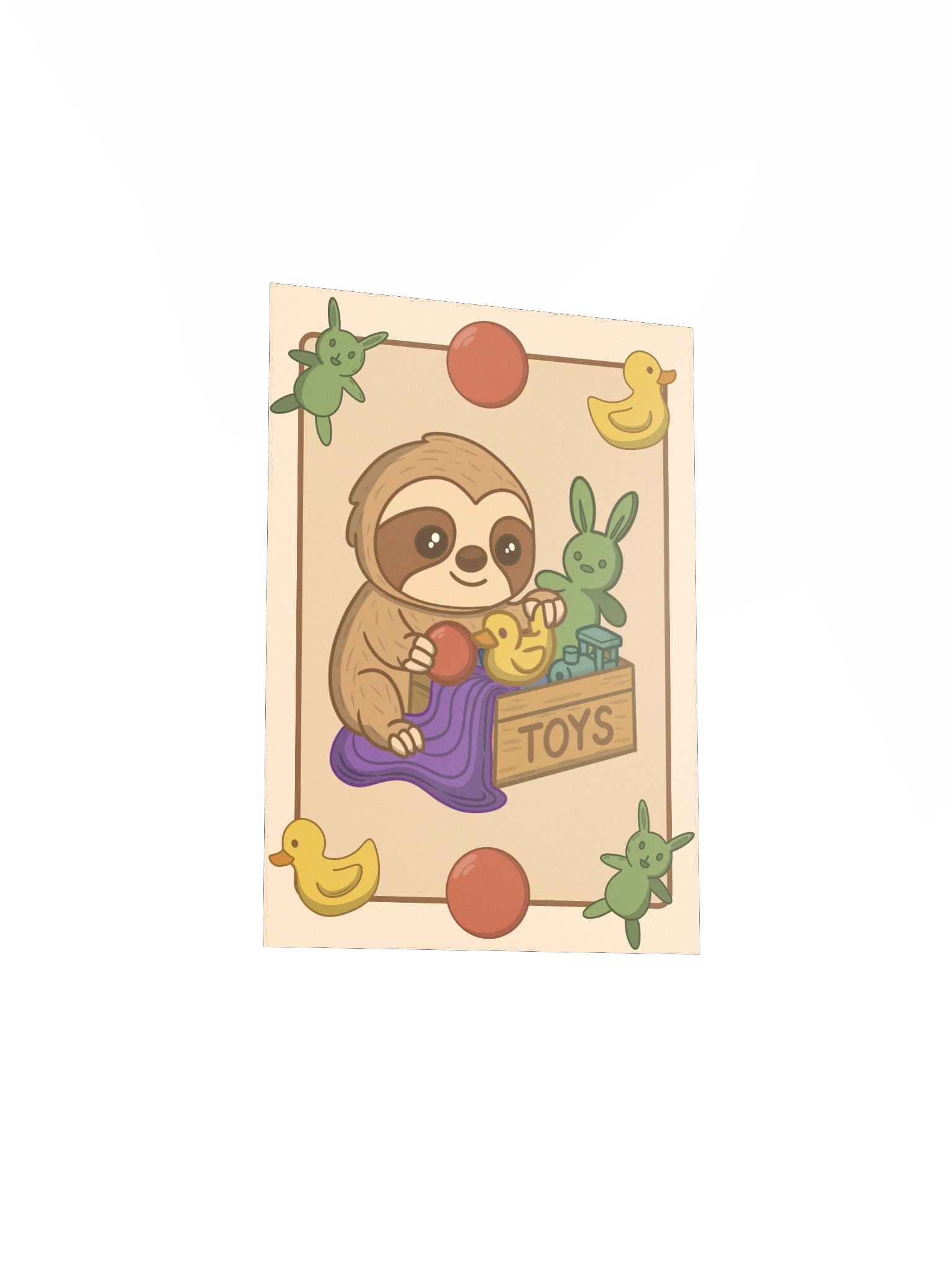 Toy Box Sloth - Art Print product image (11)