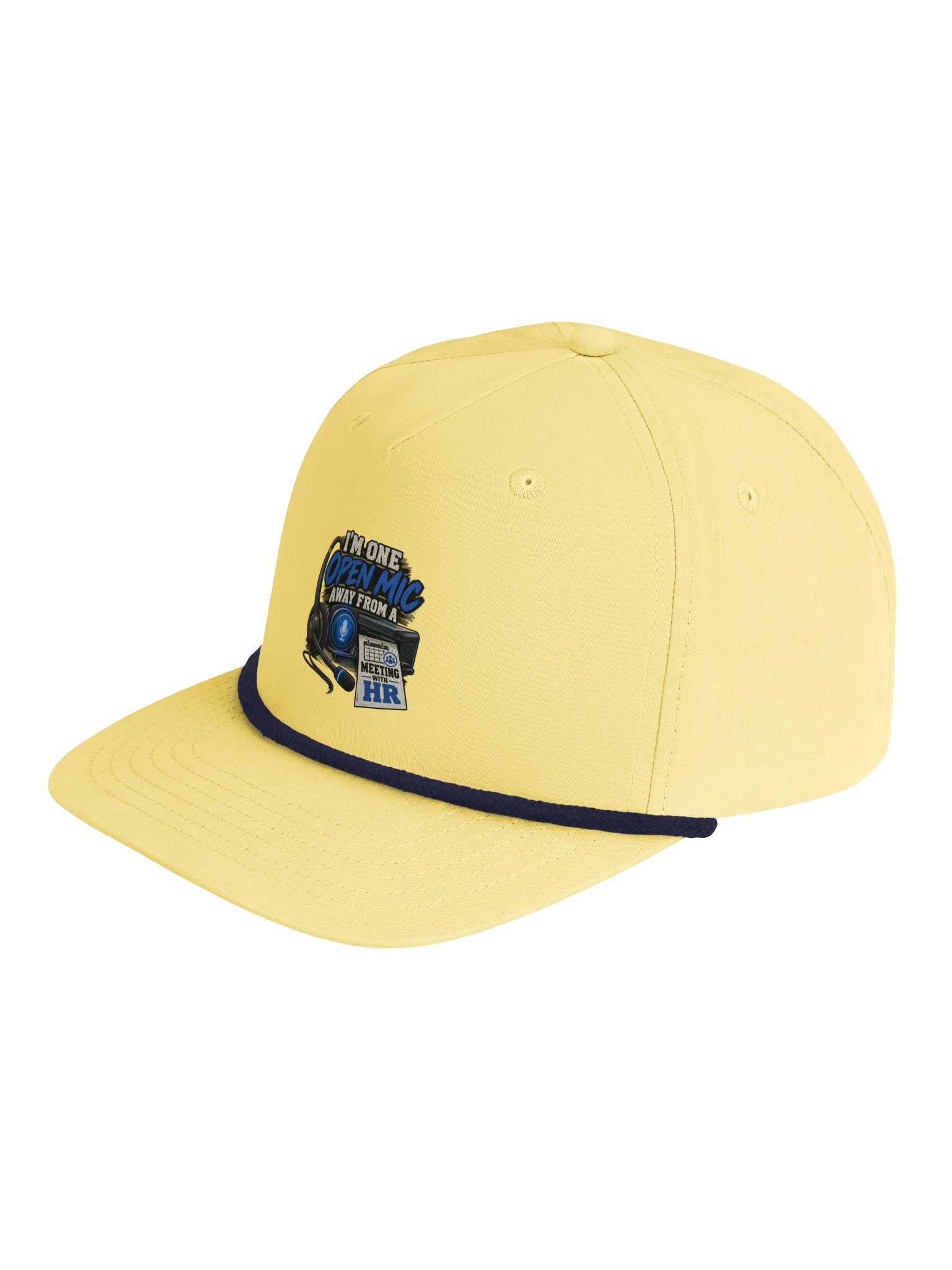 Open Mic, Closed-Door Meeting Police Side Golf Hat product image (3)