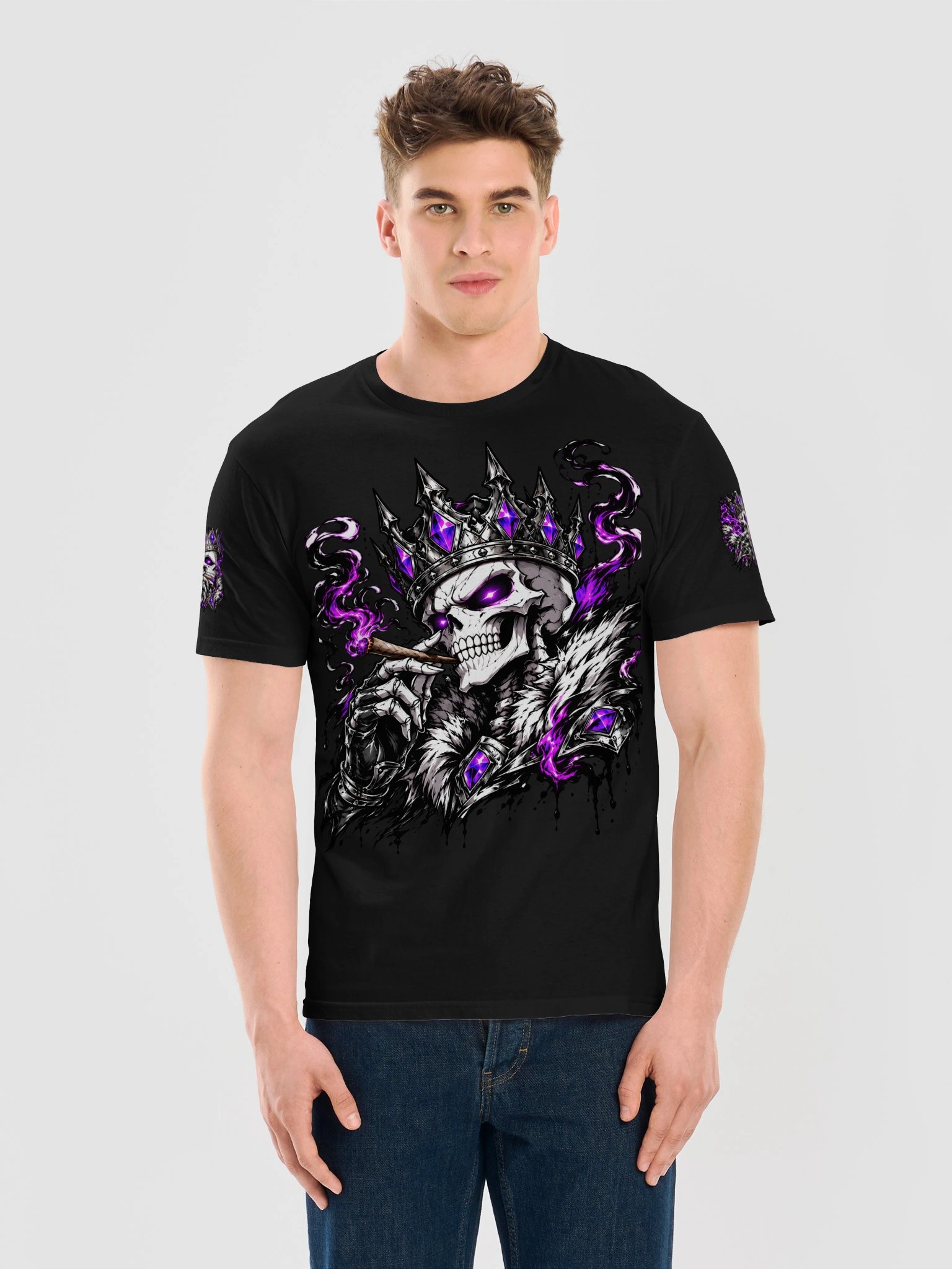 Smoked Up NecroKing Tee product image (11)