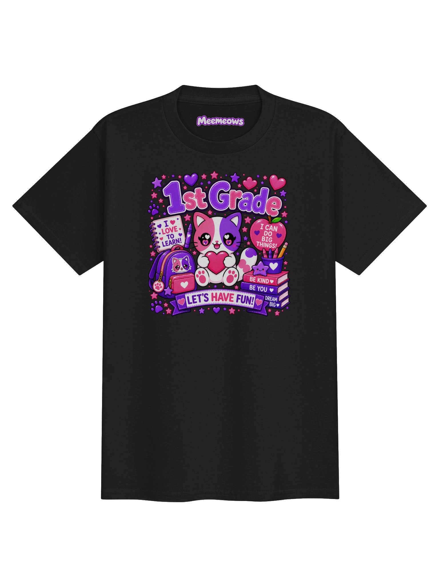 MeeMeows 1st Grade Learning Adventure Tee product image (1)