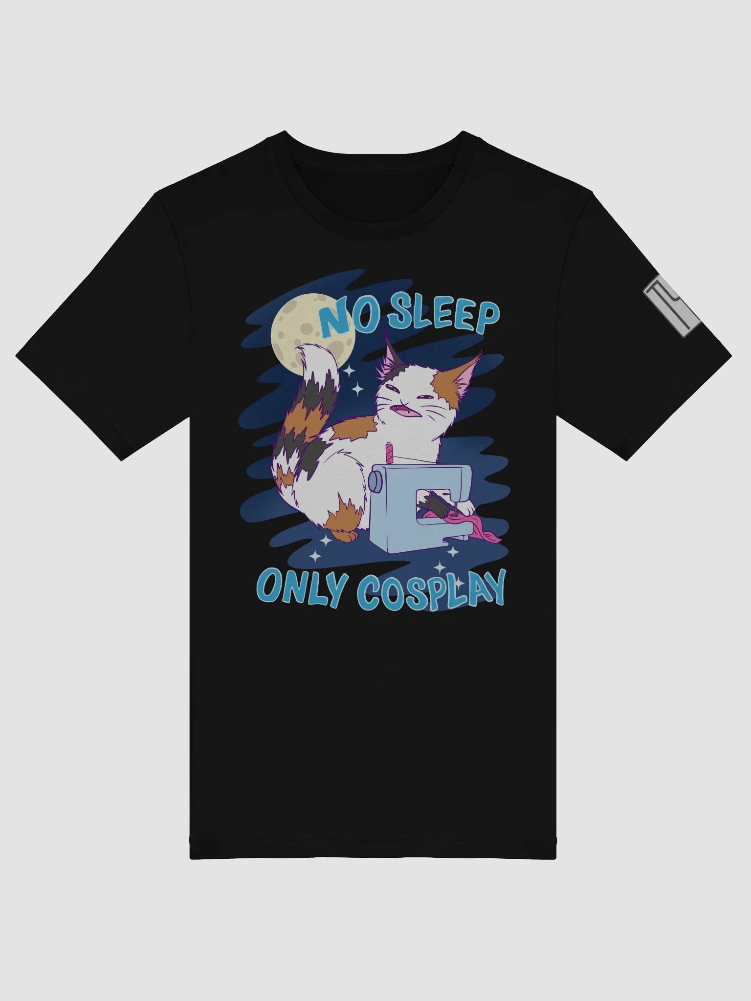 No sleep only cosplay T-shirt product image (49)