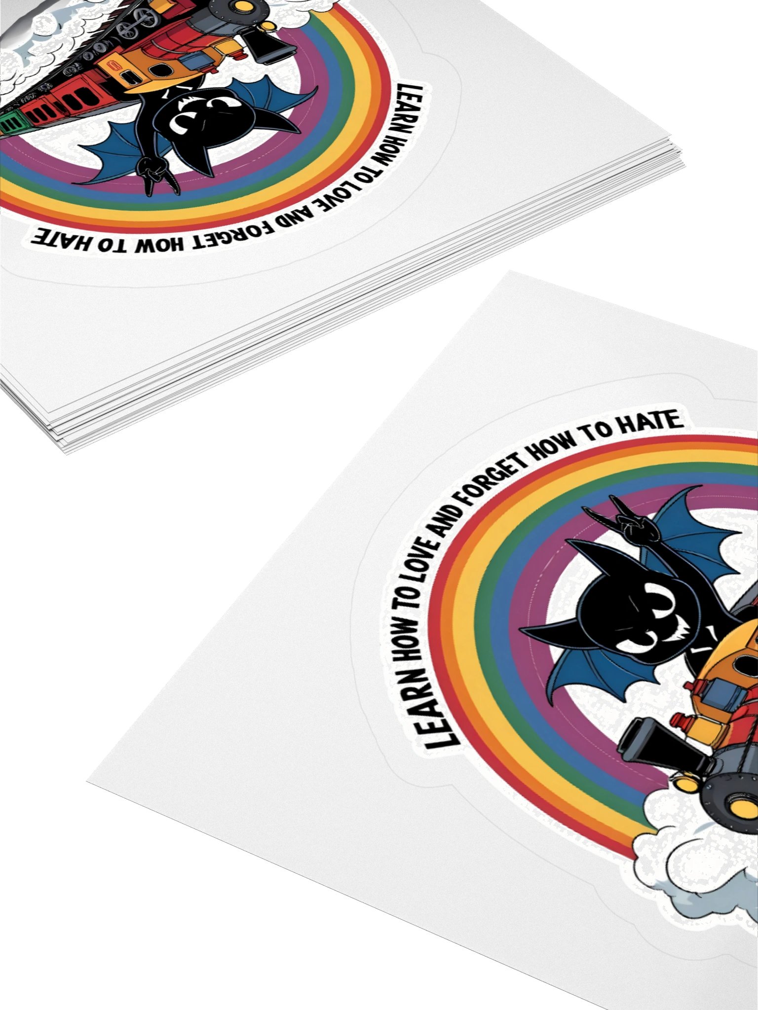 Bat Crazy Train Sticker product image (4)