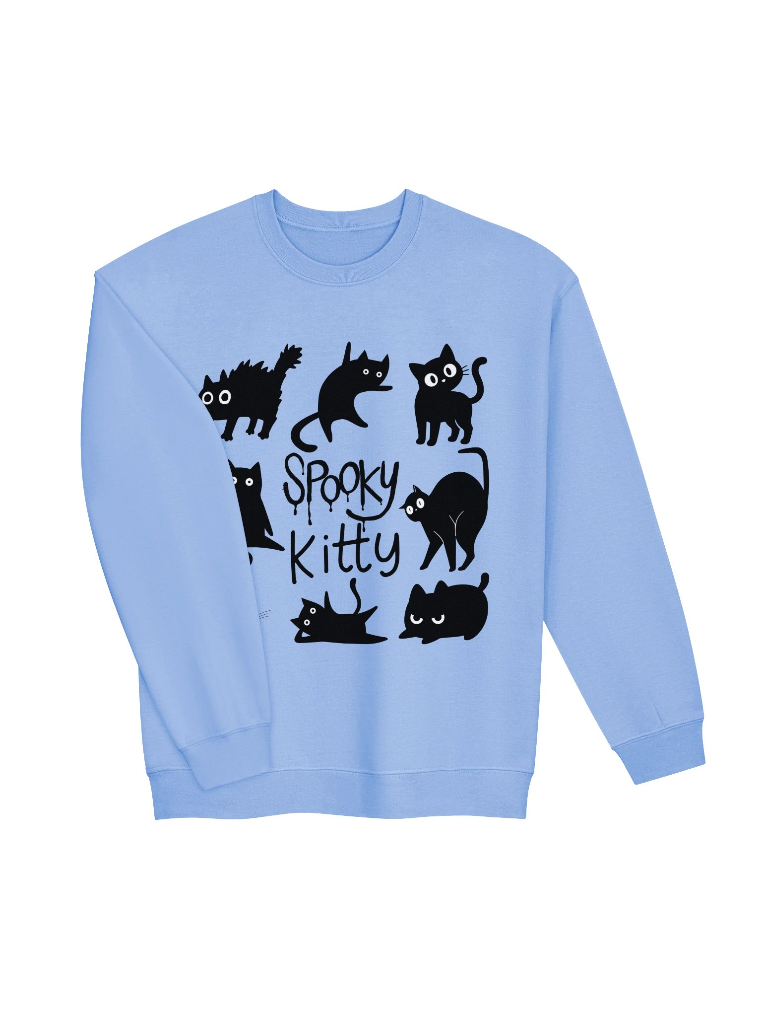 Spooky Kitty Halloween Crewneck product image (39)