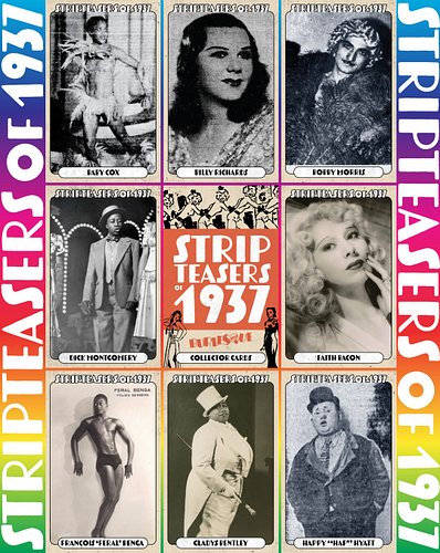 Happy Pride! In celebration, let’s bring to the stage….

LGBTQIA+ Stripteasers of 1937 (Post 1/2)
- Baby Cox
- Billy Richards...