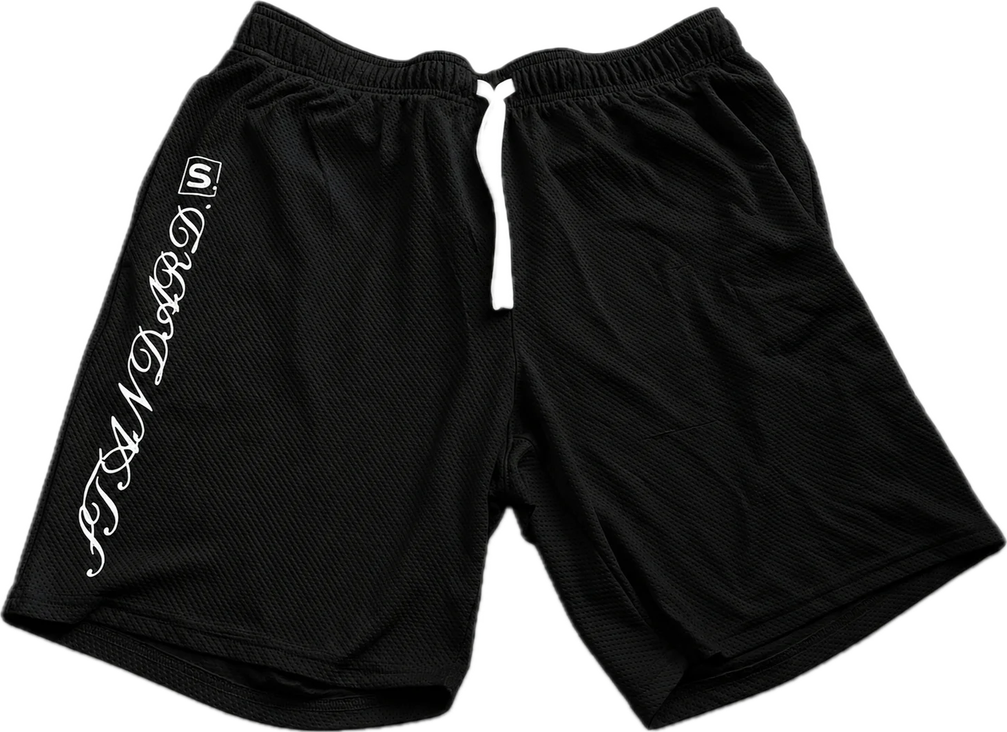 Standard cross mesh shorts (black) product image (1)
