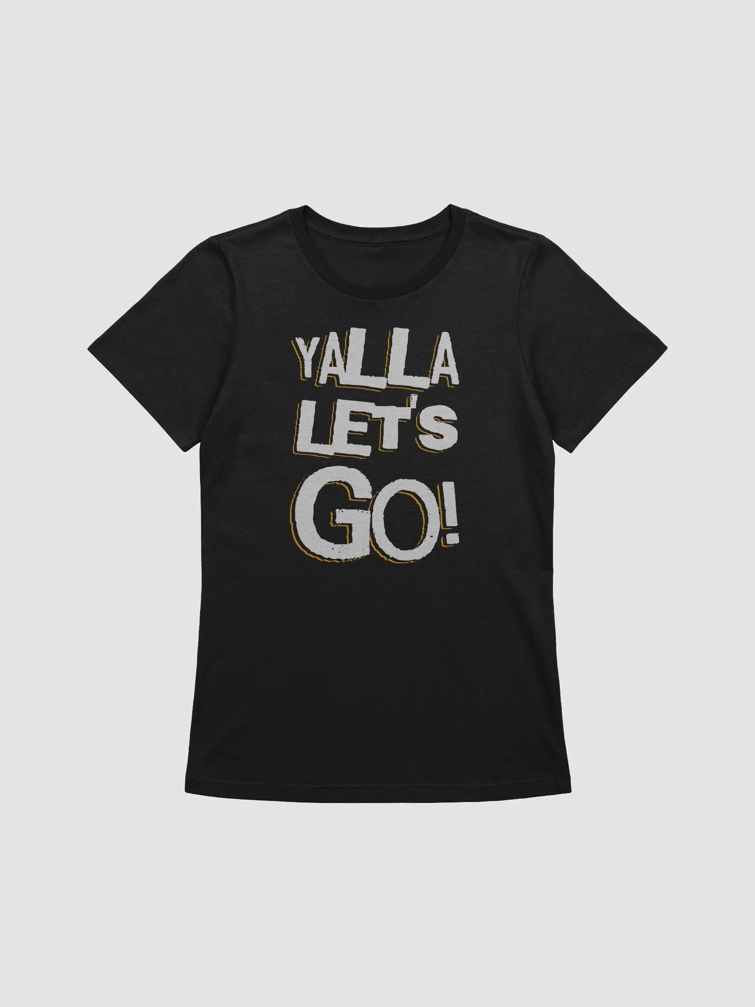 Yalla Let's Go T-Shirt - Woman Fit product image (2)