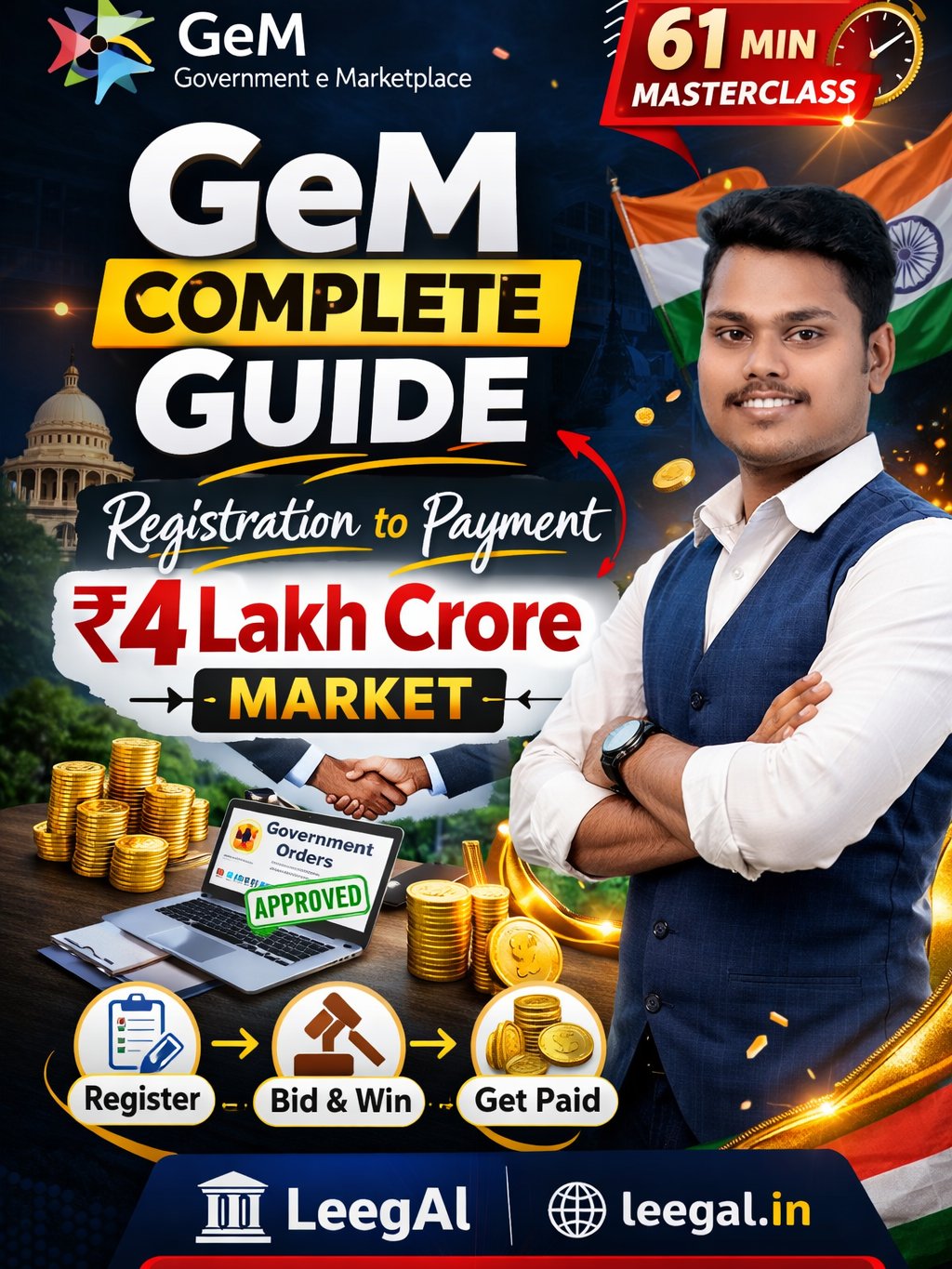 GeM Portal: Complete Masterclass product image (1)