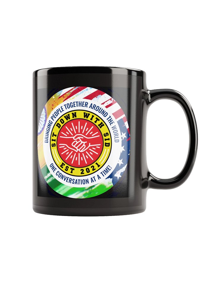 Sit Down With Sid Official Essential Glossy Mug - Black product image (1)