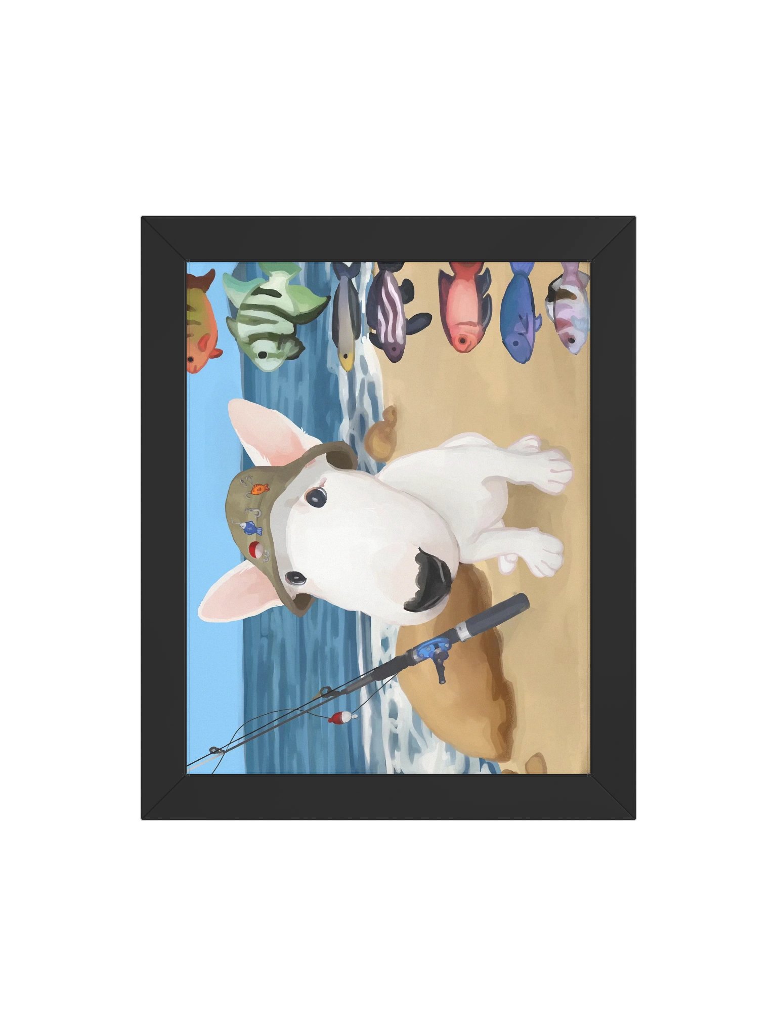 Fisher Dog framed poster product image (3)
