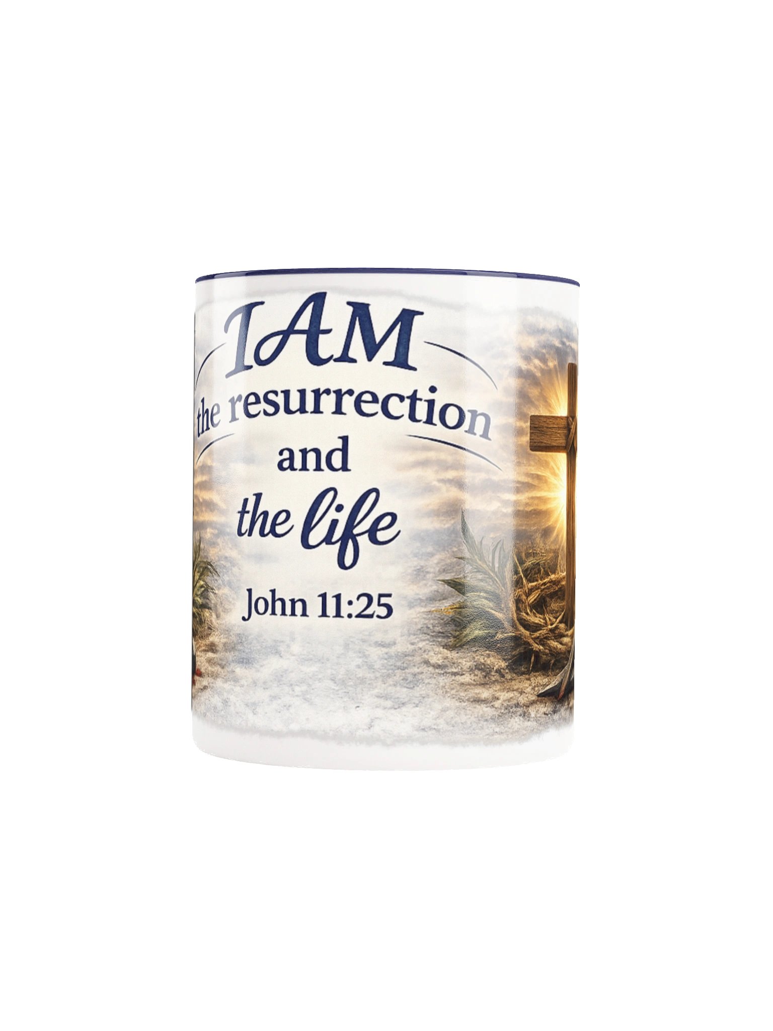 Resurrection & Life Crown of Thorns Ceramic Mug product image (4)