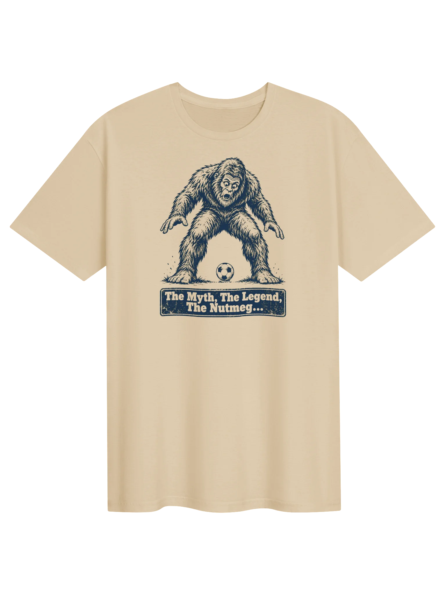 Big Foot Gets The Nutmeg Treatment Soccer Tee product image (1)