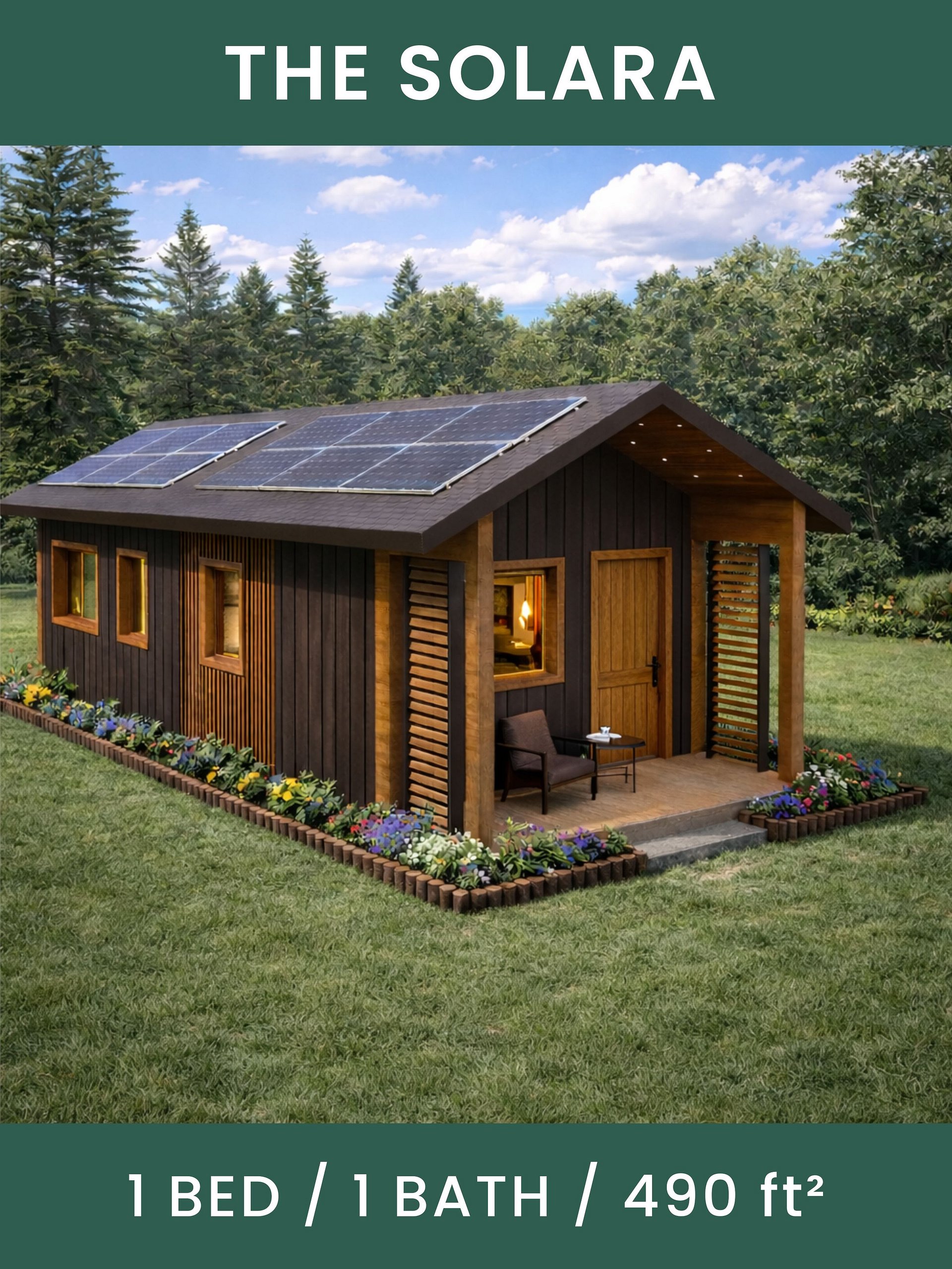 The Solara Tiny House Blueprint Set (CAD File + Materials List) product image (1)