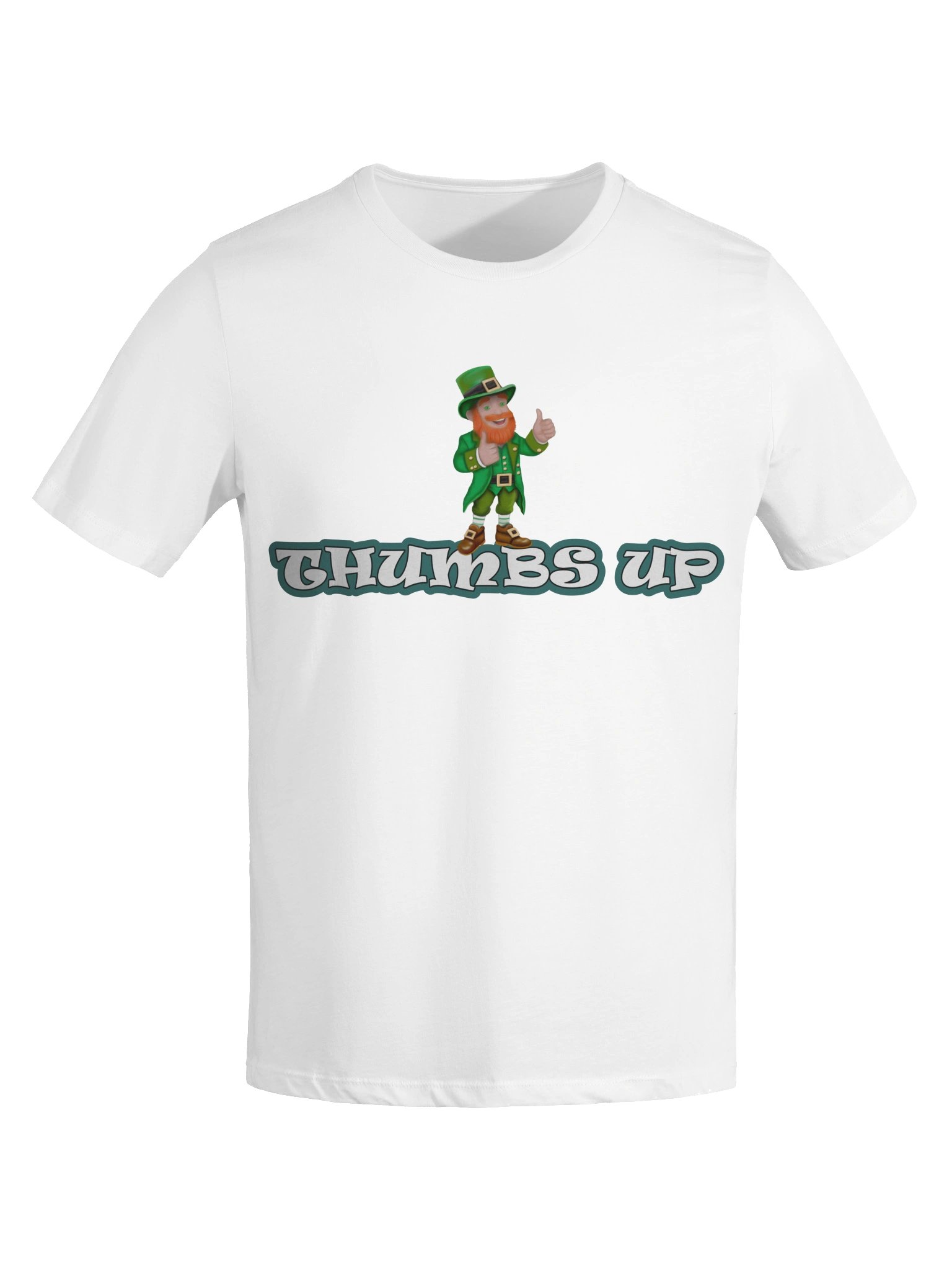 Leprechaun "THUMBS UP" T-Shirt. Women's Bella+Canvas Supersoft Relaxed-fit T-Shirt product image (4)