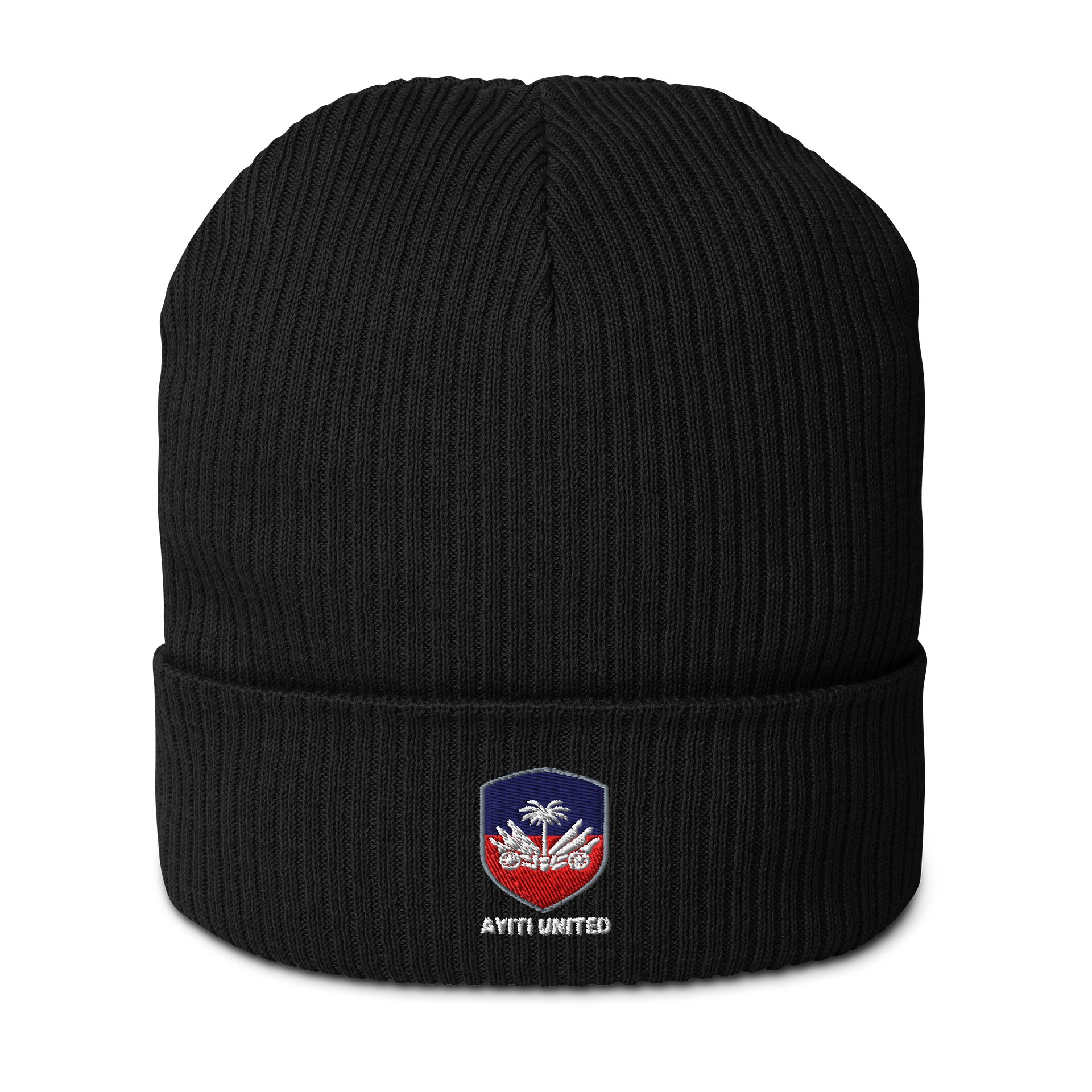 Black Ayiti United Organic Beanie product image (1)