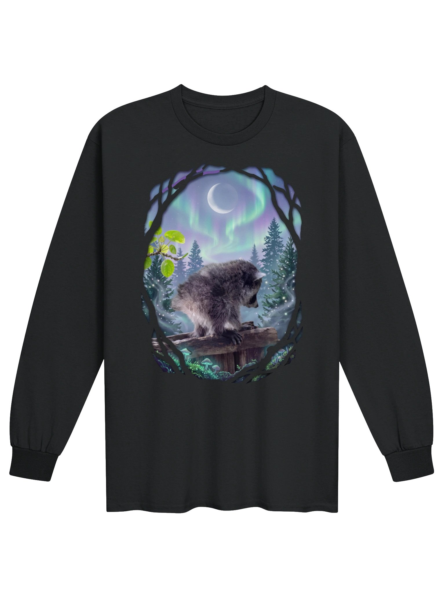 Baby Jimothy Under the Aurora Sky Long Sleeve shirt product image (2)