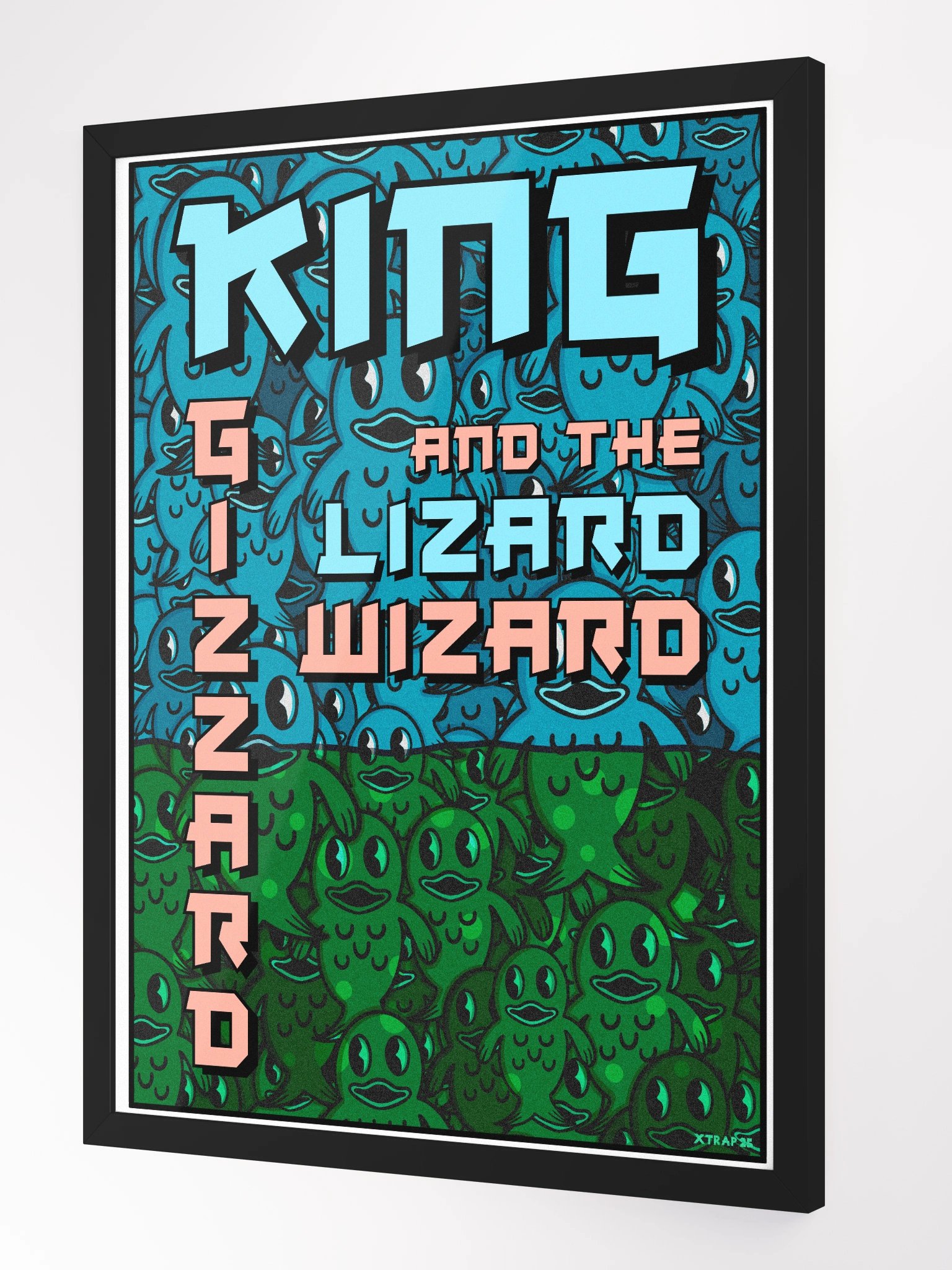 KING GIZZARD AND THE LIZARD WIZARD FISHIES FRAMED POSTER product image (3)