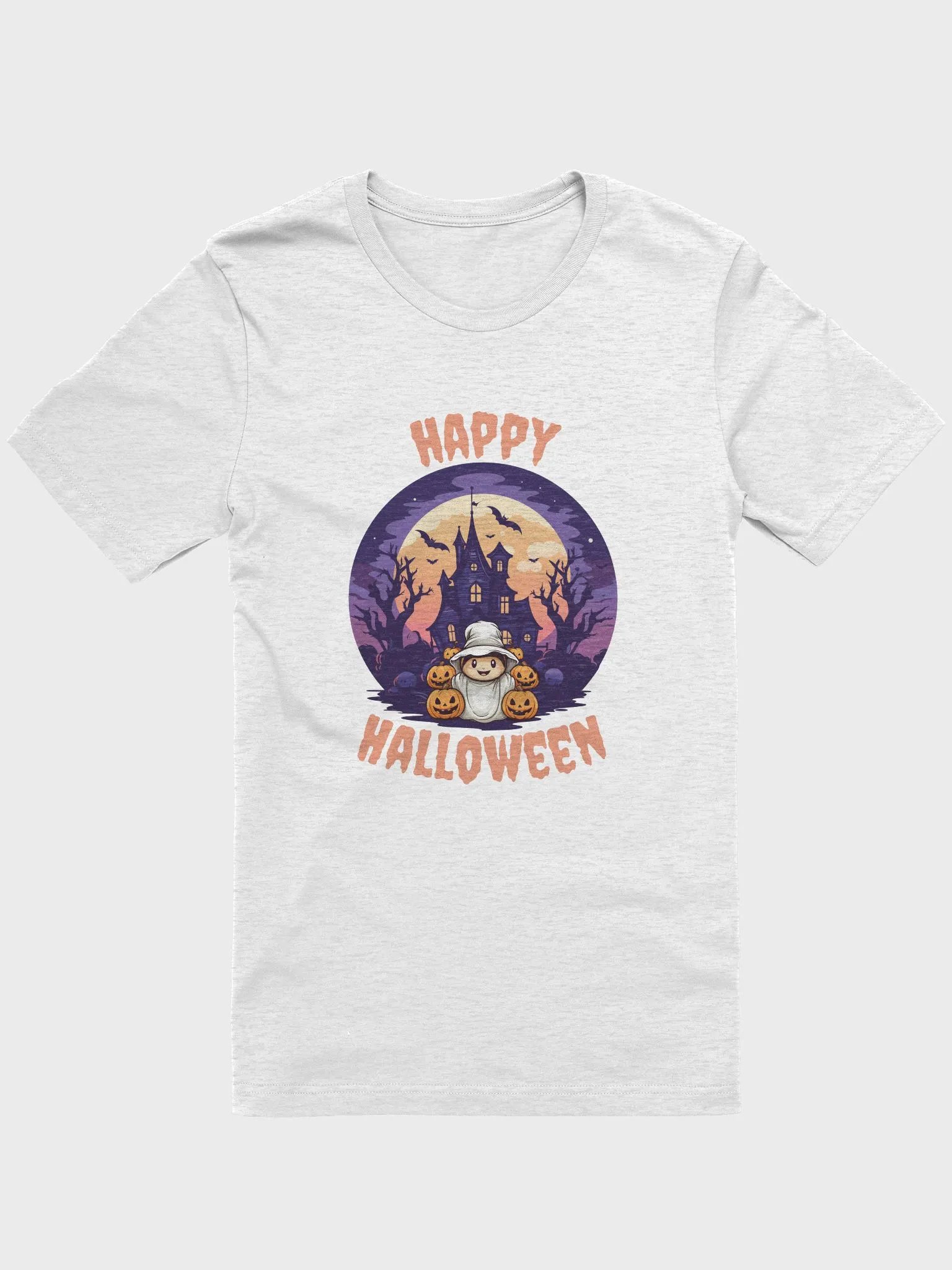 Spooky Ghost Haunted House T-Shirt product image (1)