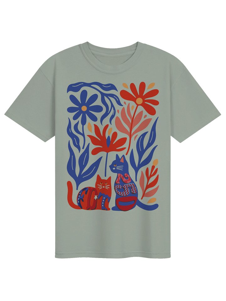 Subtle F Trump Cat Lover T-Shirt, Patriotic Floral FDT Liberal Political America July 4th 250th Anniversary product image (23)
