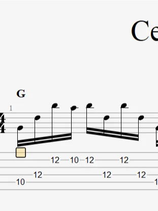 Bach G Dur Cello Suite 1 BWV 1007 E Guitar Notes & TAB product image (2)