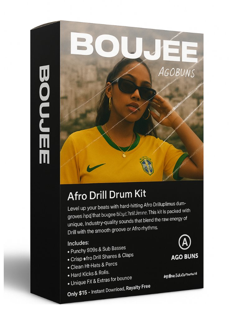 BOUJEE | Afro Drill Drum Kit product image (1)