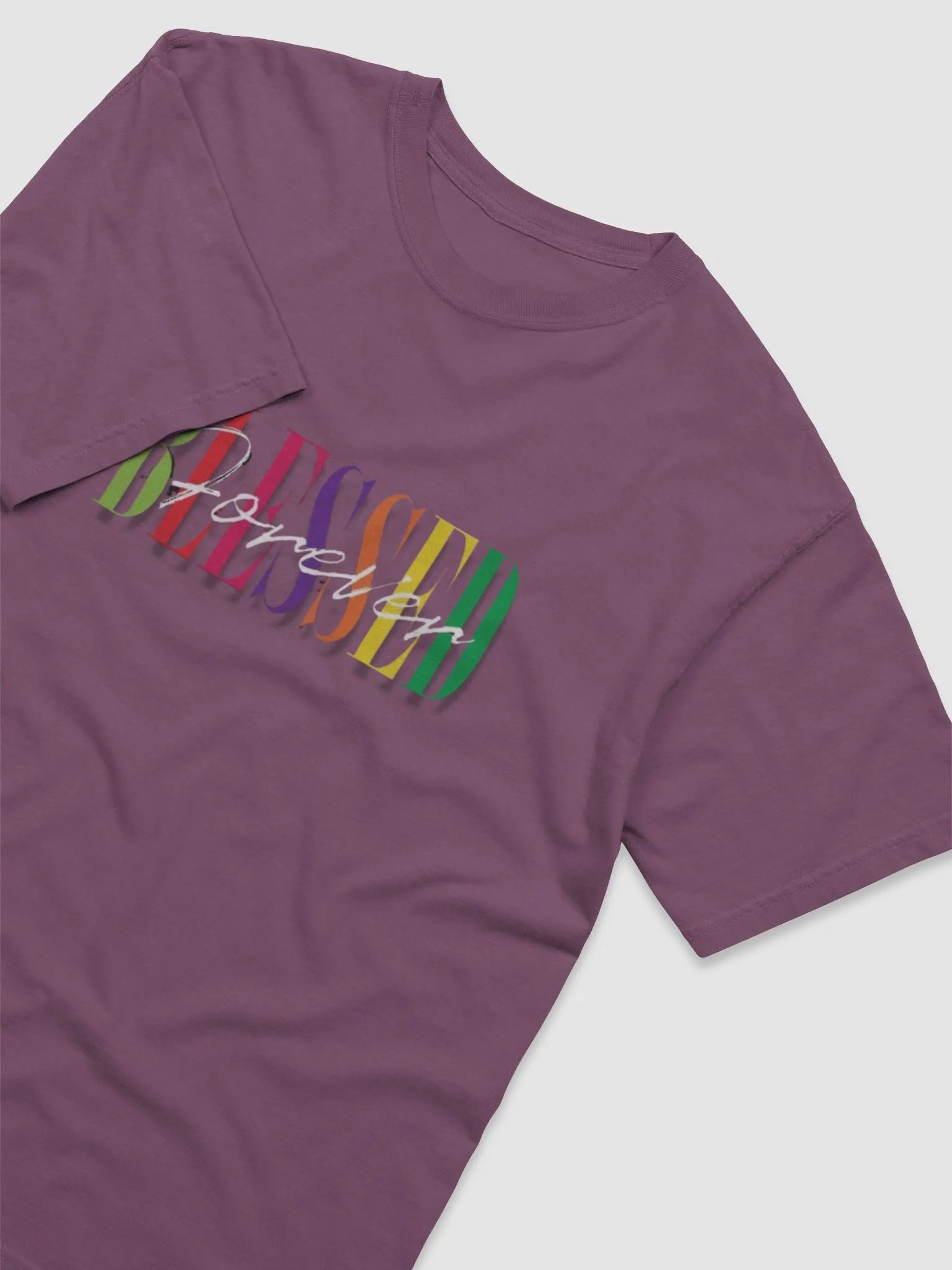 Rainbow Blessed Forever Tee product image (17)