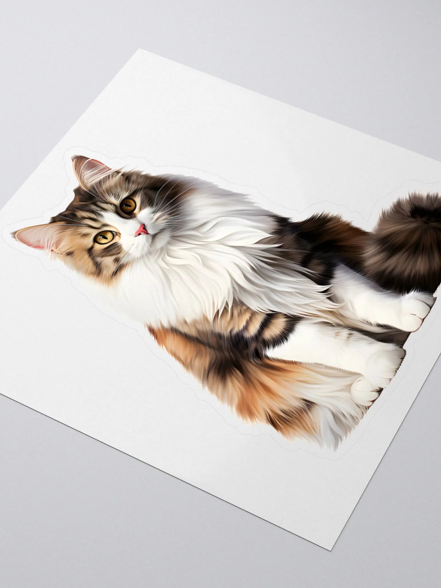 Whiskered Wonders Sticker product image (3)