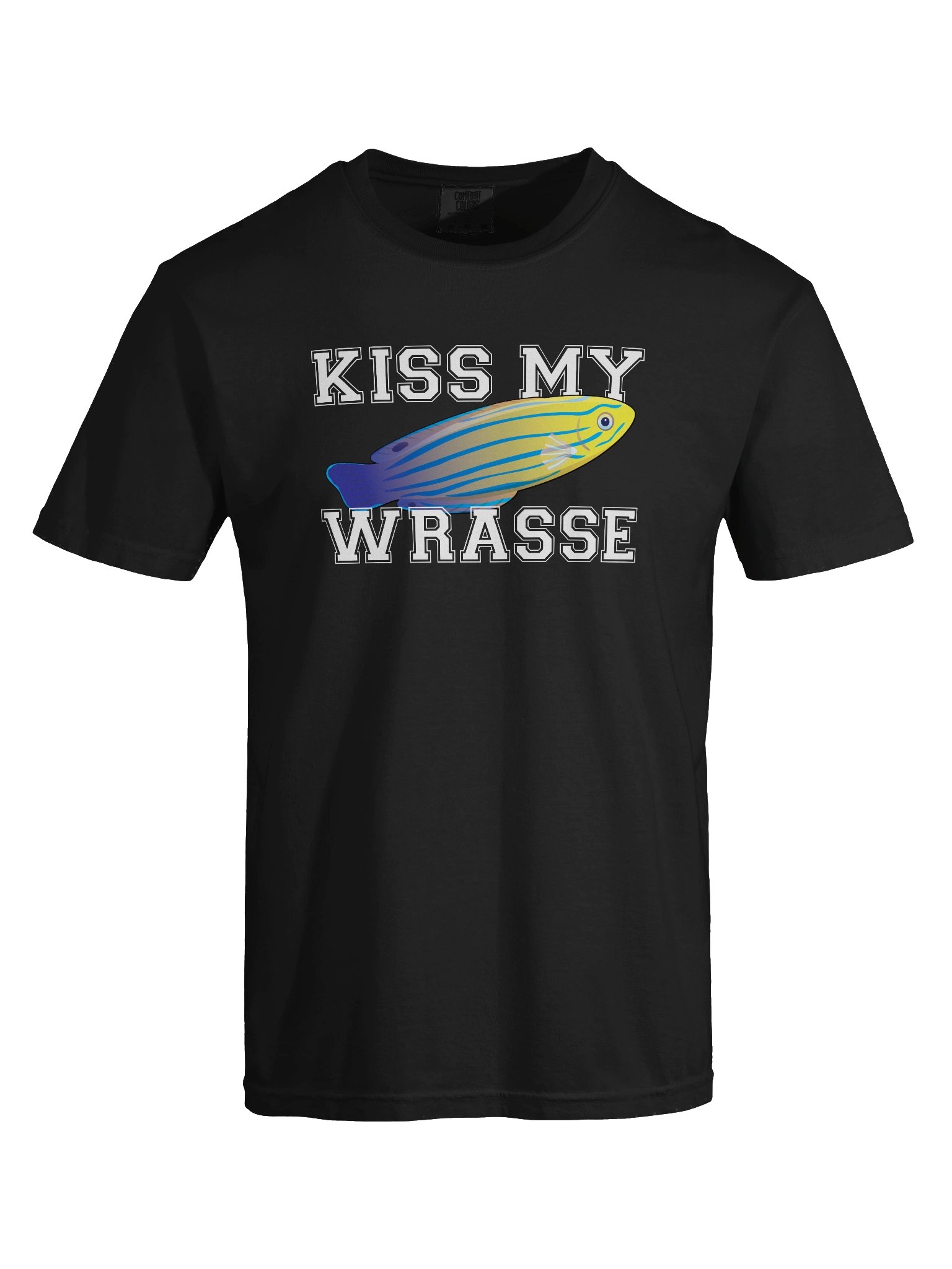 Kiss My Wrasse Femininus Wrasse Shirt – Funny Saltwater Reef Tank Aquarium Tee product image (9)