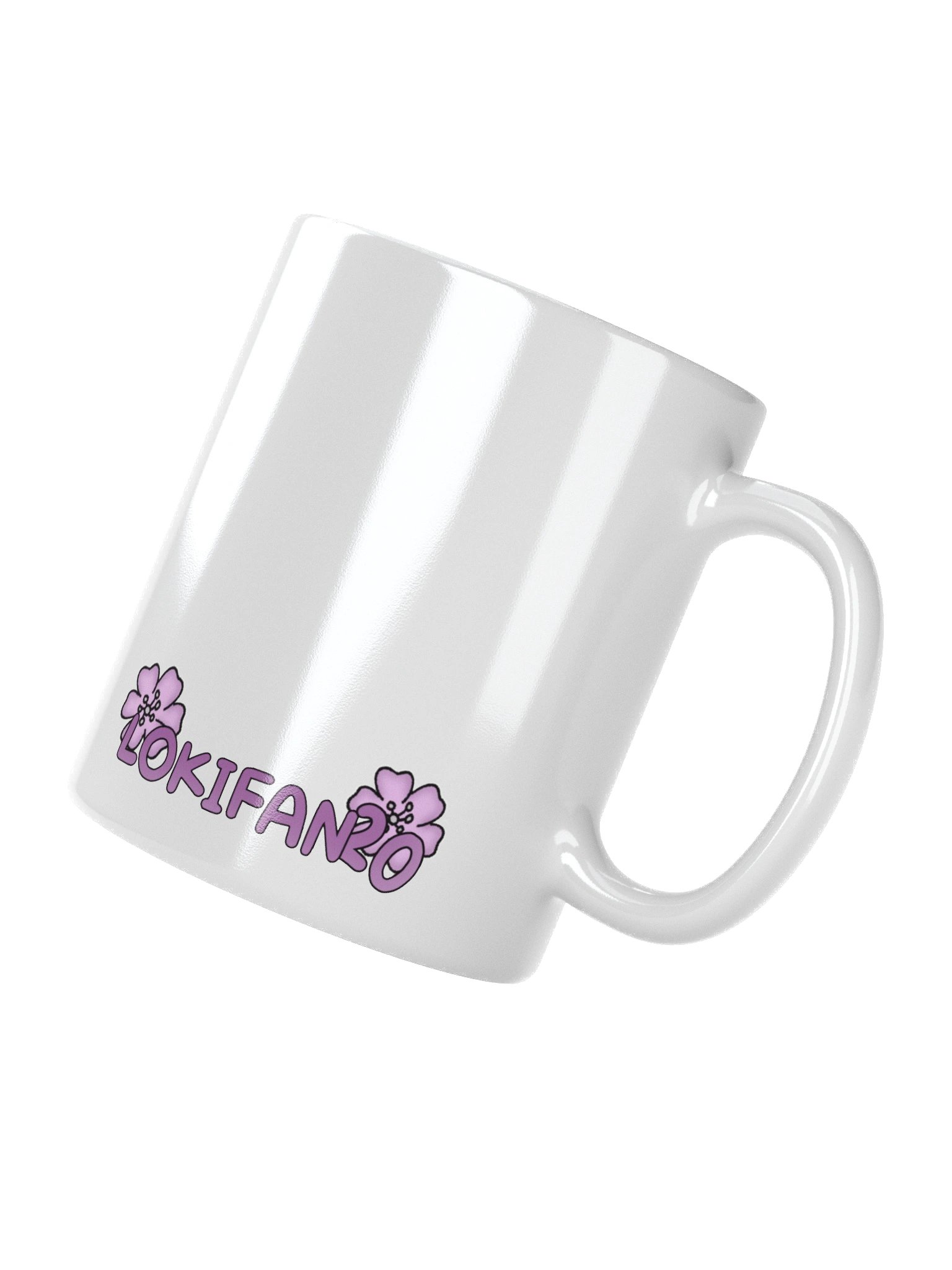loki drawing white mug product image (4)