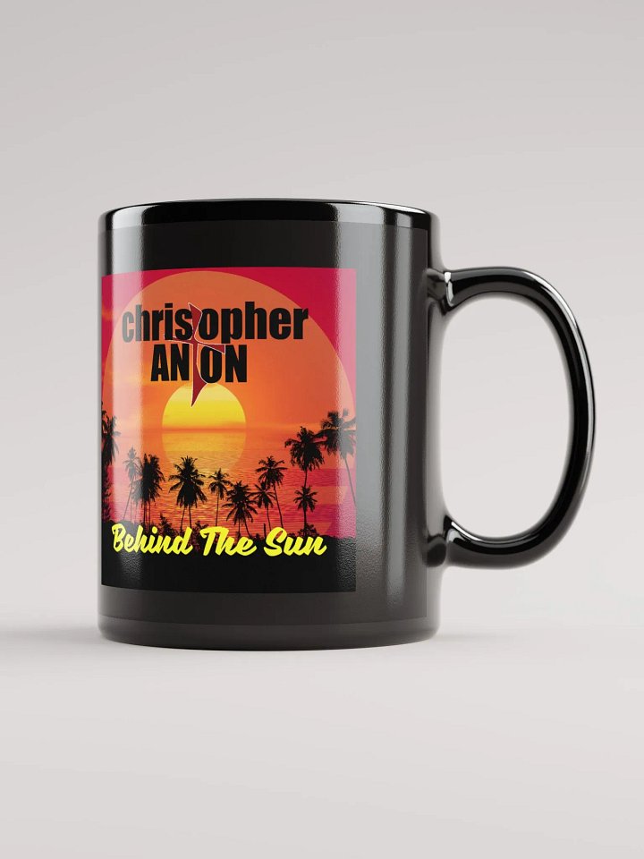 Behind The Sun - Black Glossy Mug product image (2)