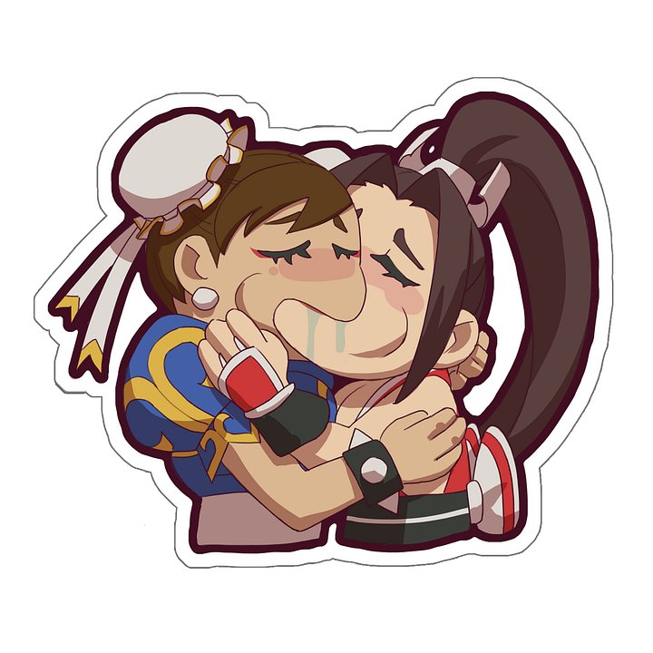 Chun-Li x Mai Shiranui Sticker product image (1)