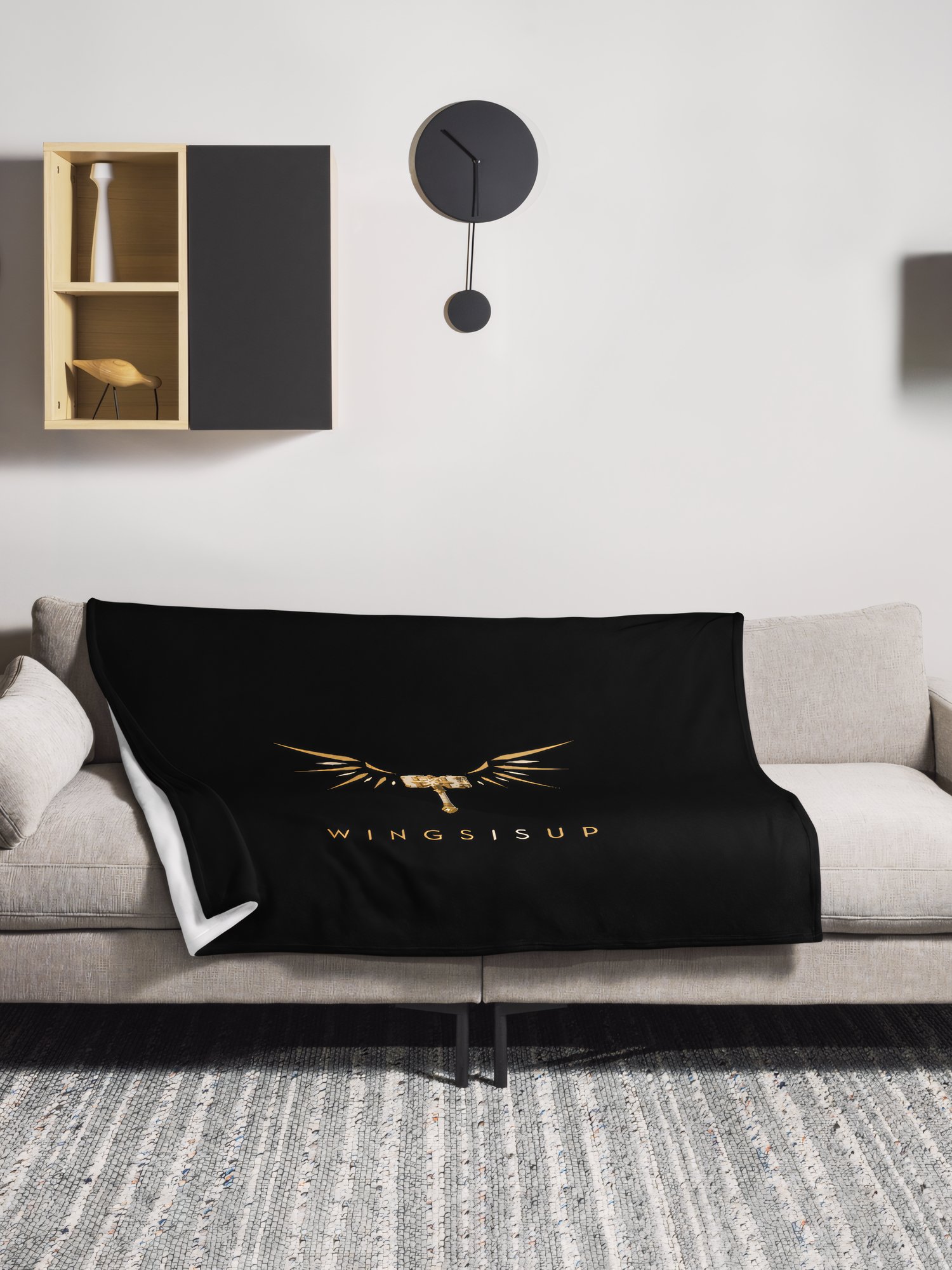 WingsIsUp Throw Blanket product image (1)