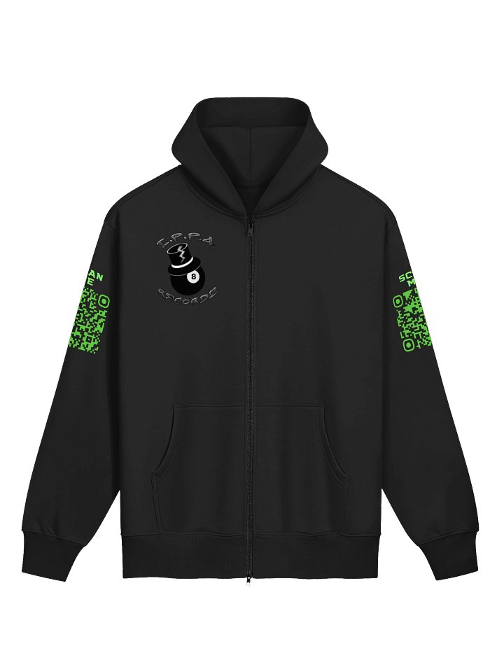 Criket Da Gift | Scan | Zip-Up Hoodie | QR Edition product image (1)