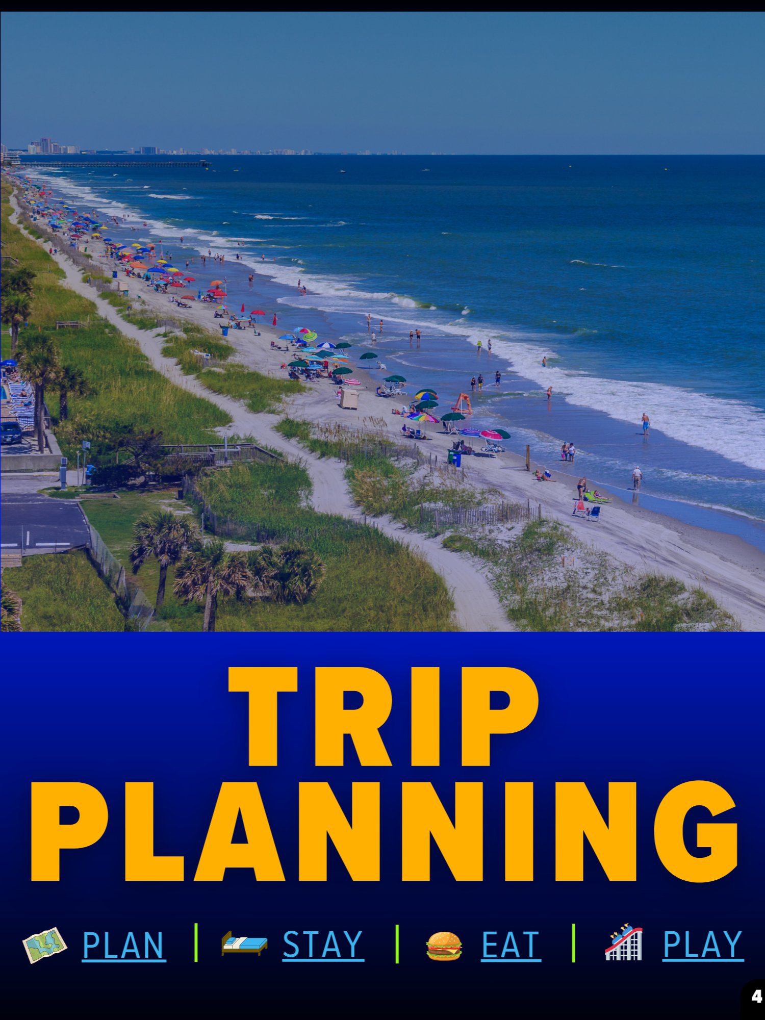 Myrtle Beach Travel Guide 2026 | 79-Page Printable Digital PDF, Instant Download product image (8)