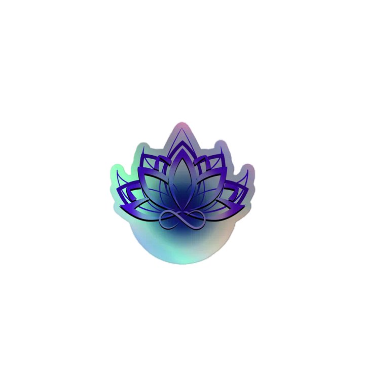 Flexxfinity Lotus Holo Sticker product image (1)