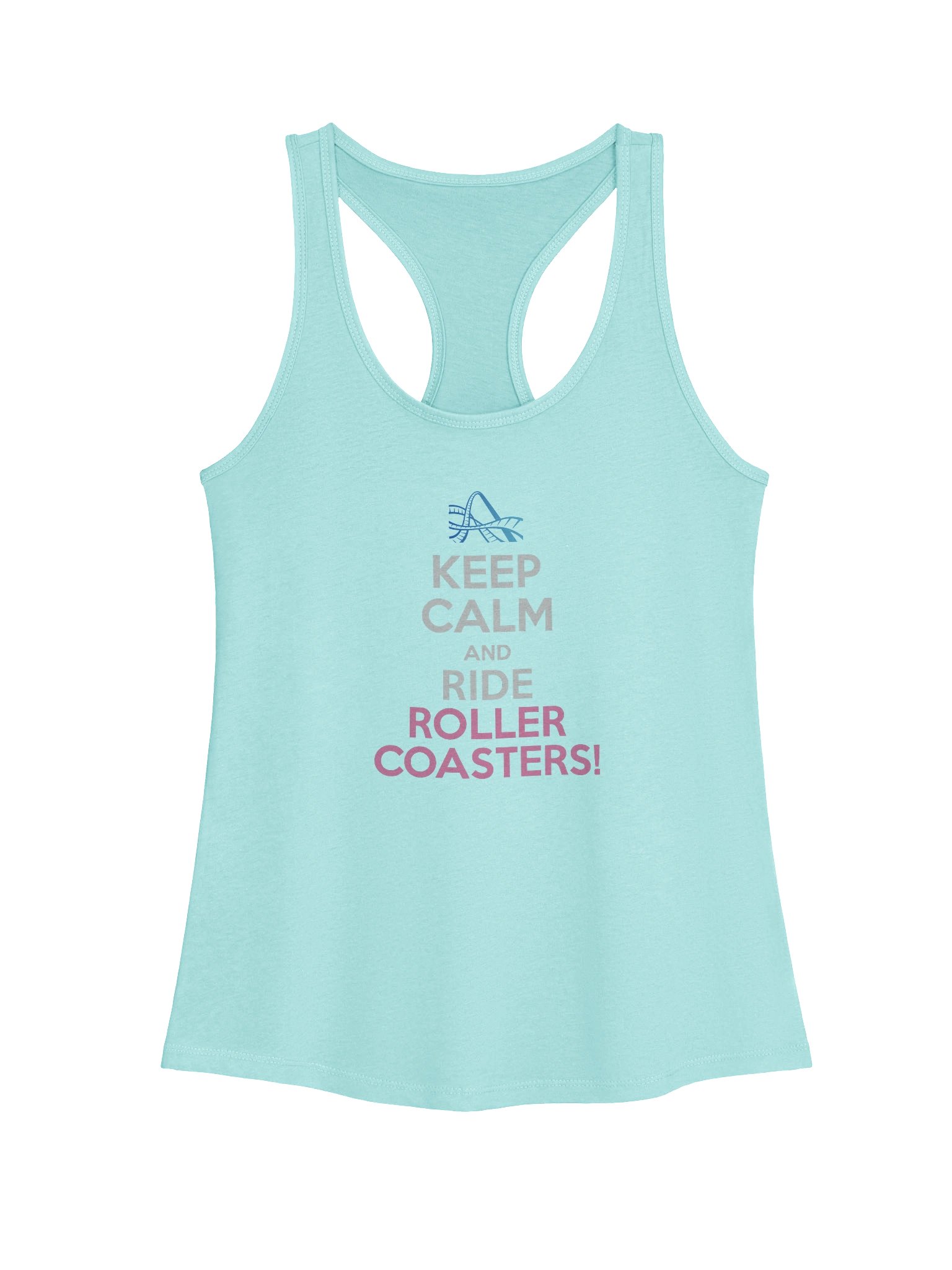 Women's Keep Calm and Ride Roller Coasters product image (1)