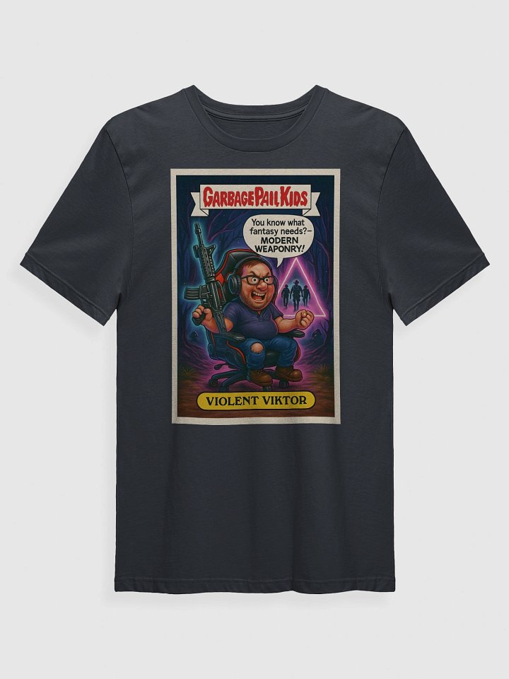 Violent Viktor -- GPK Parody Sticker Shirt [TTRPG Twitter Edition] product image (1)