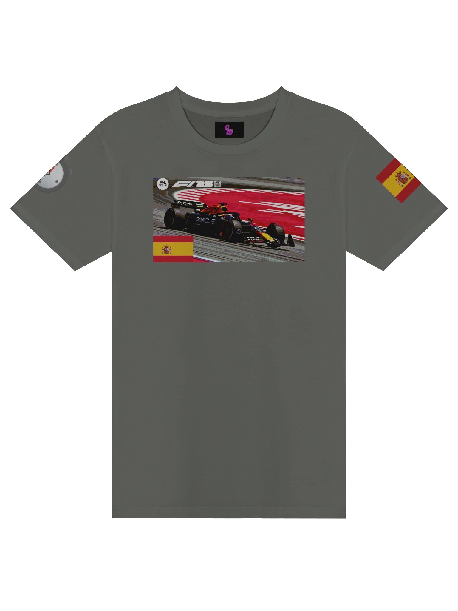 NyteWatch F1 25 Episode 9 Spanish GP Unisex T-Shirt product image (1)