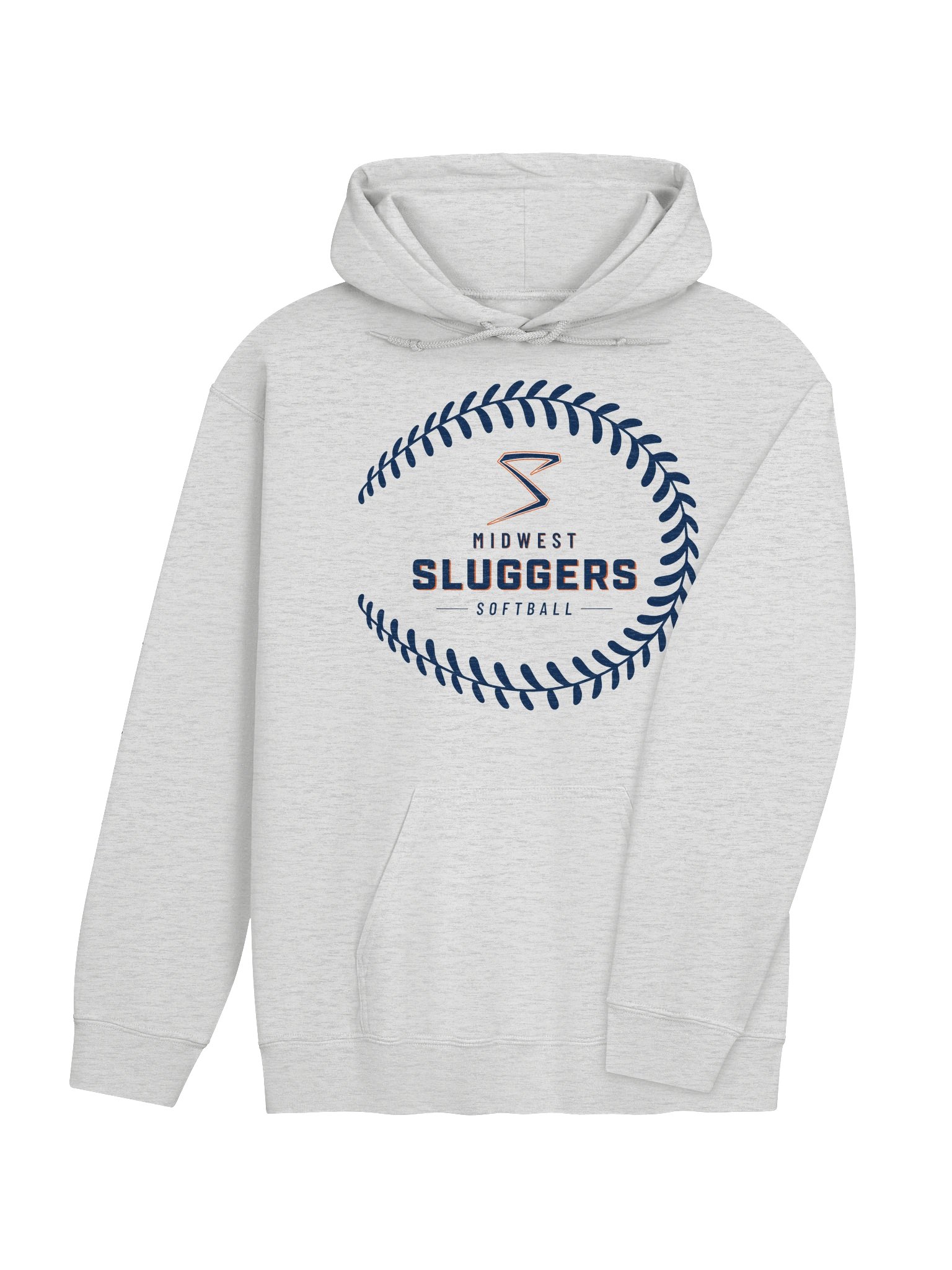 Sluggers Softball Stitch Unisex Hoodie product image (4)