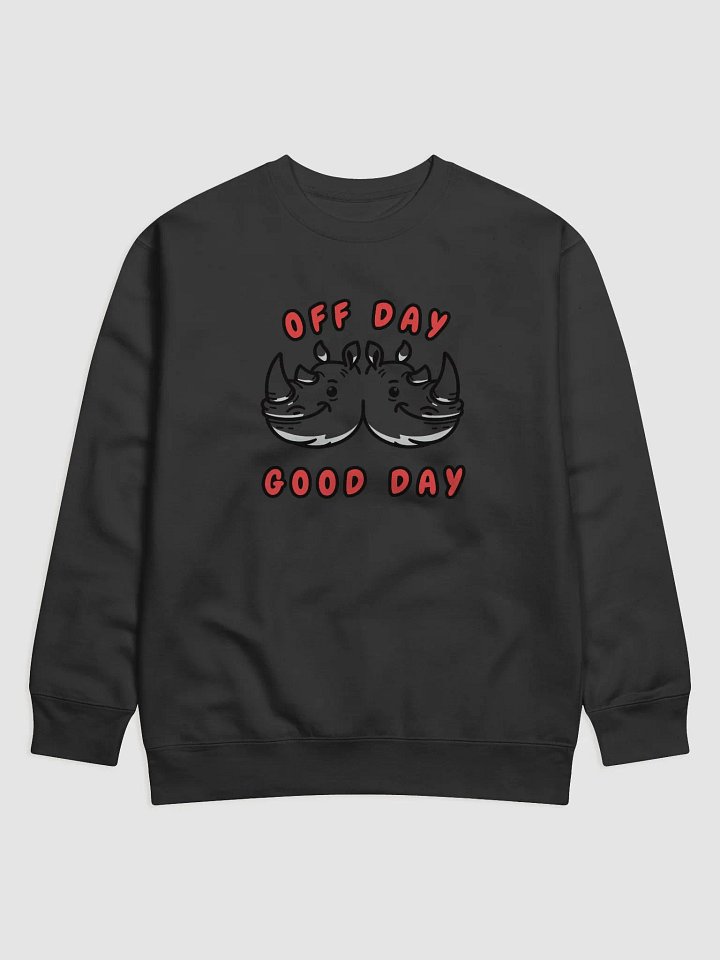 Dual Mood Rhino Premium Sweatshirt product image (1)