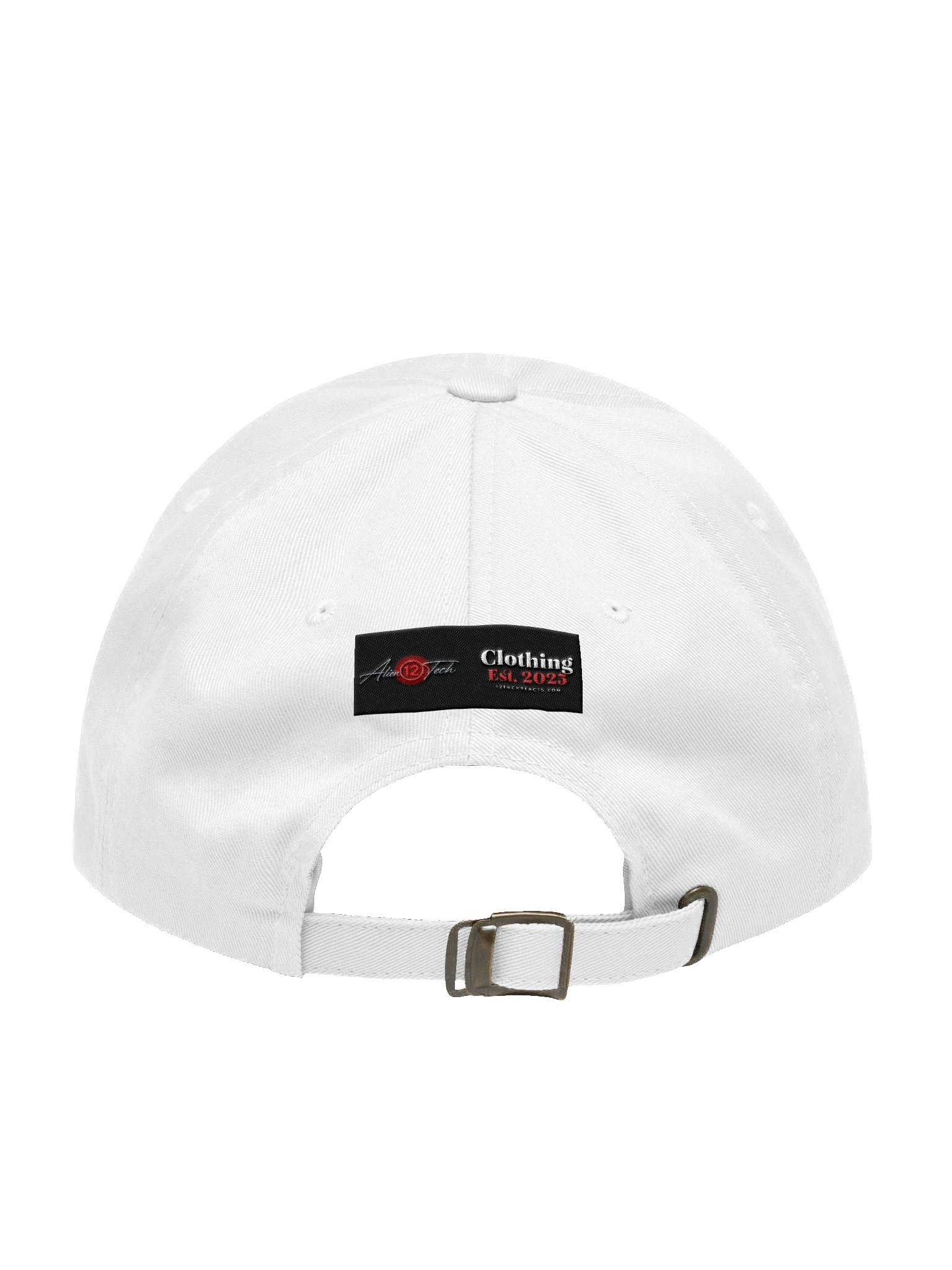 Alien Emblem Hat – White Outline | 12-Inch Reacts | Headgear product image (7)