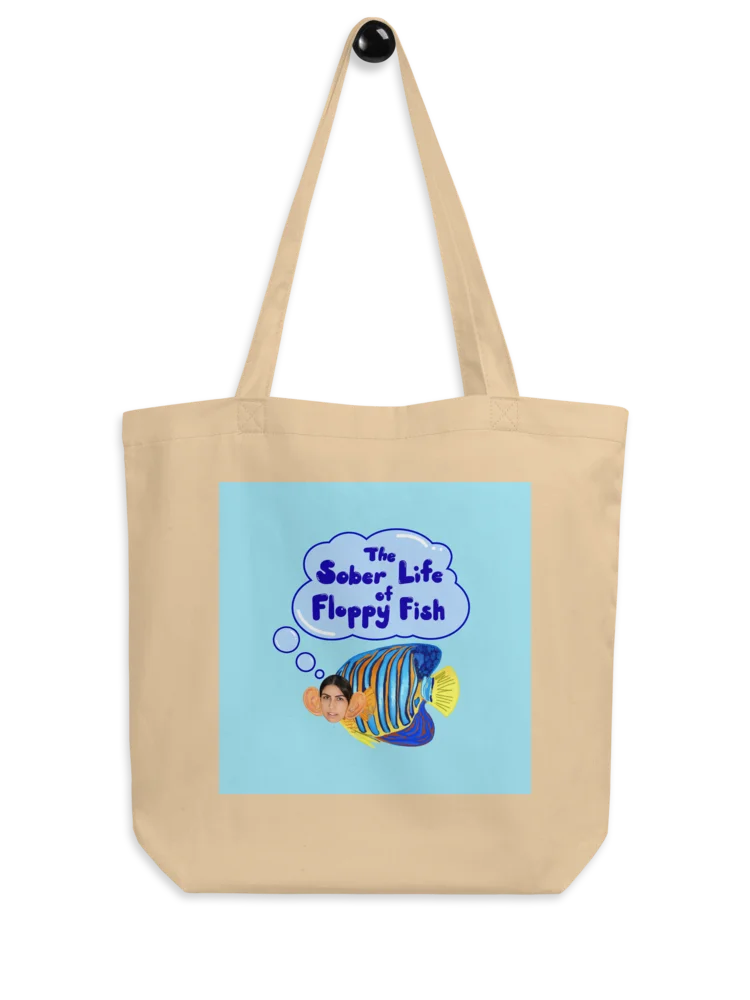 Sober Floppy Fish Tote Bag product image (7)