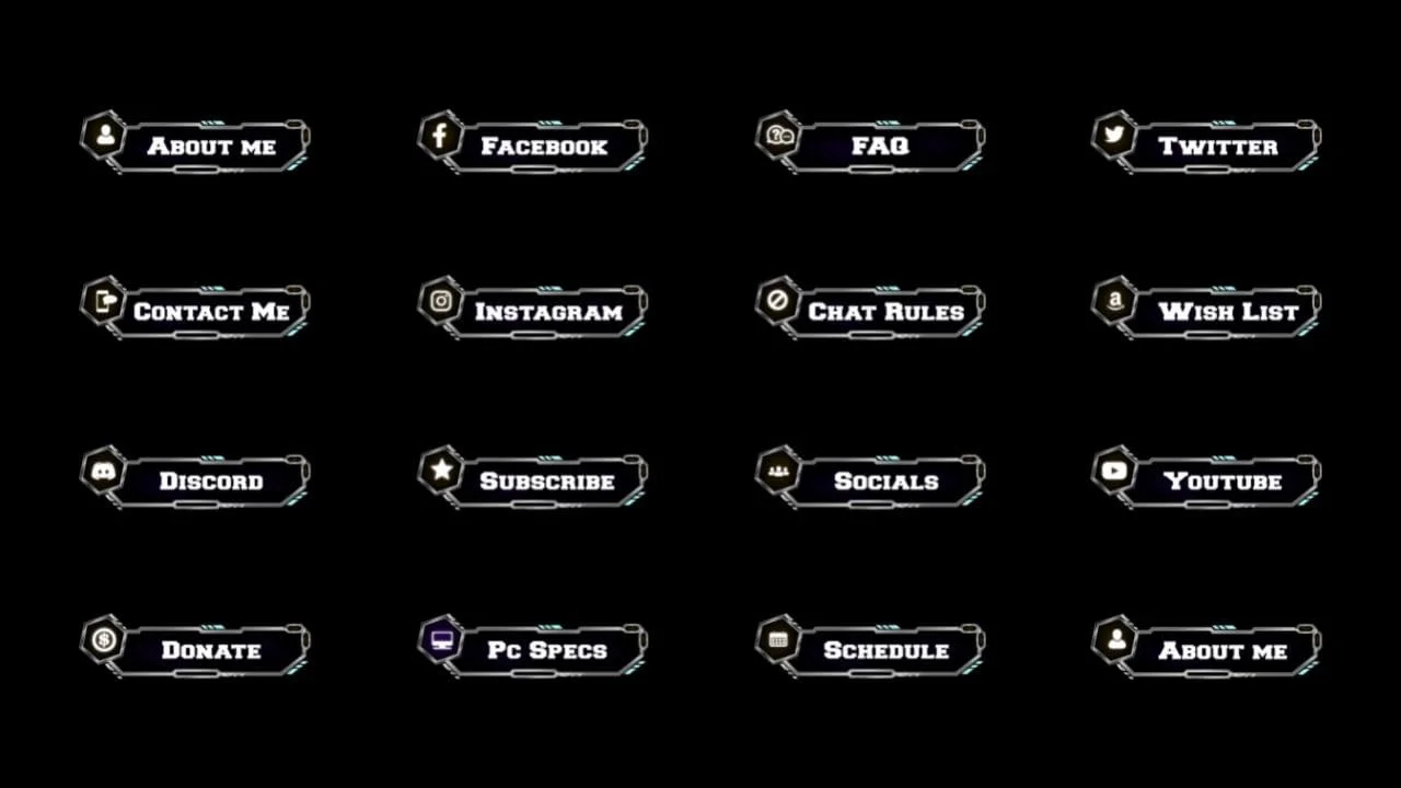 Heavy Metal Twitch Panels product image (2)